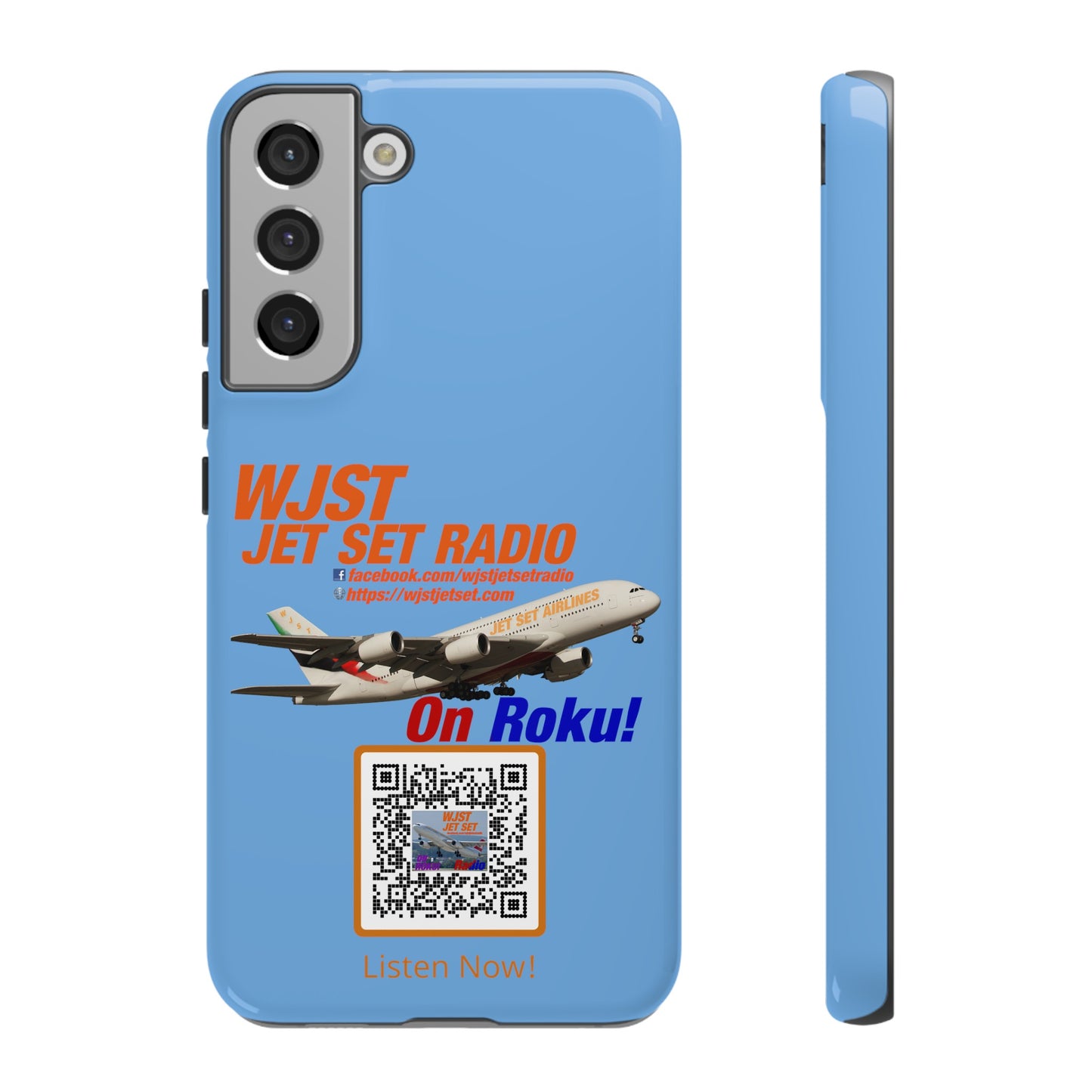 WJST Jet Set Android Tough Phone Case