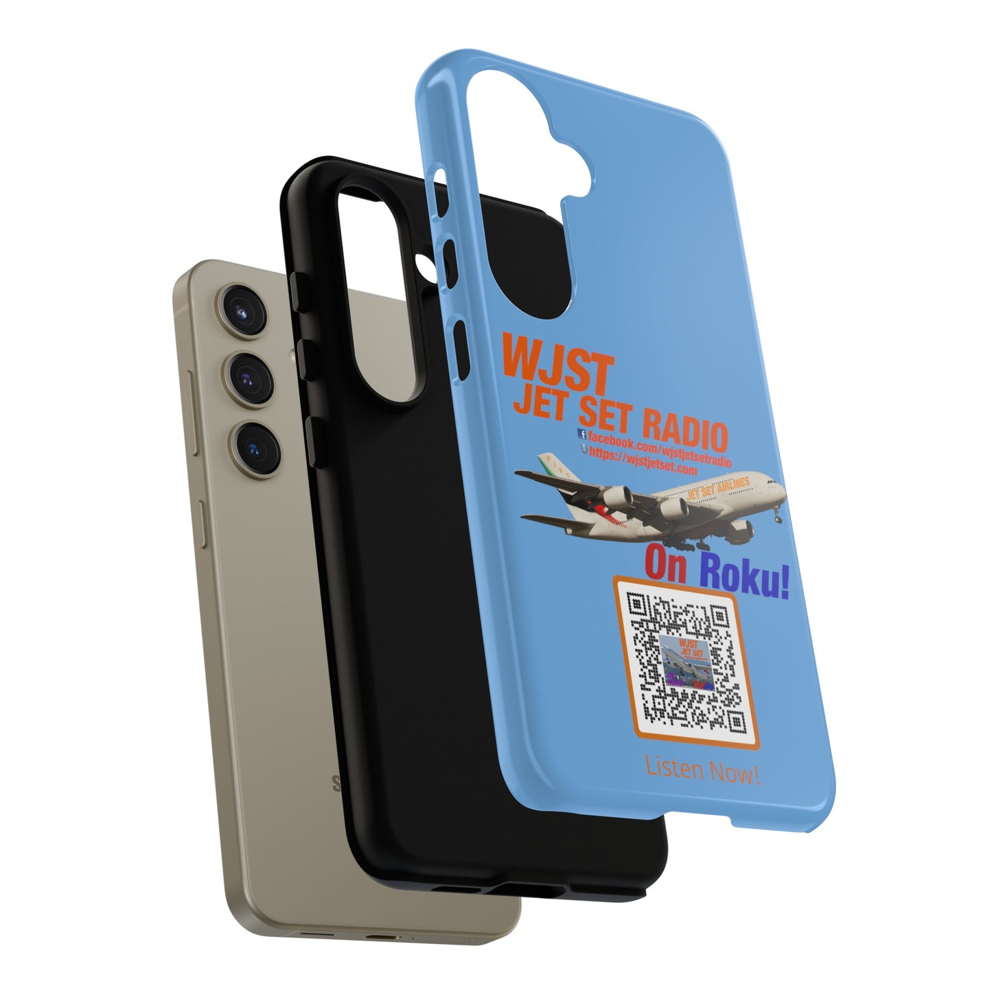 WJST Jet Set Android Tough Phone Case