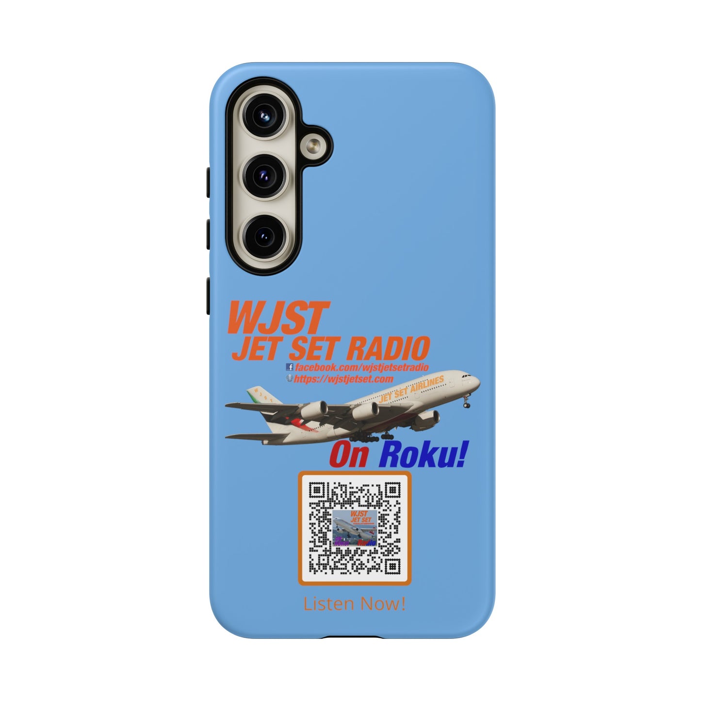 WJST Jet Set Android Tough Phone Case