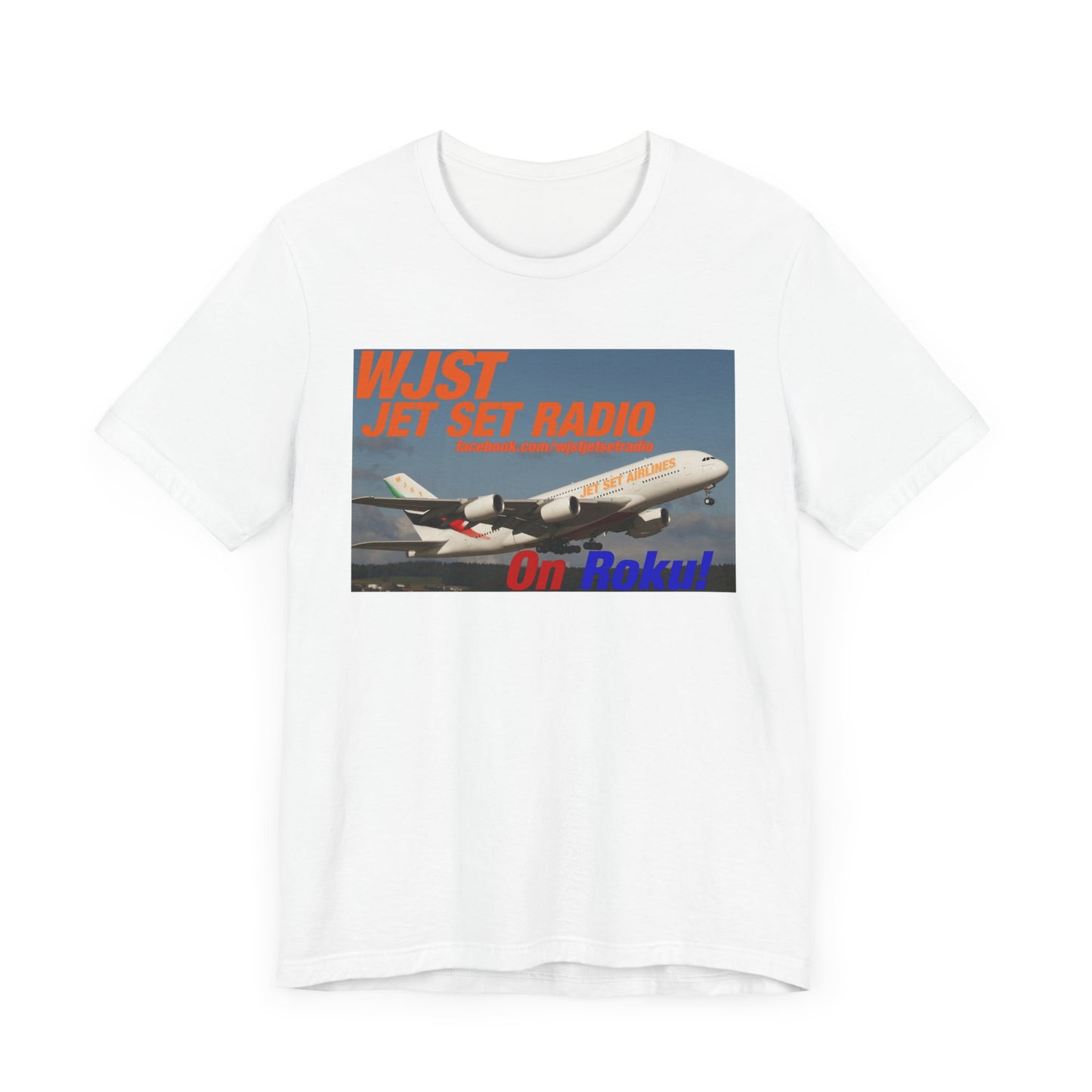 WJST Jet Set Logo Unisex Jersey Short Sleeve Tee