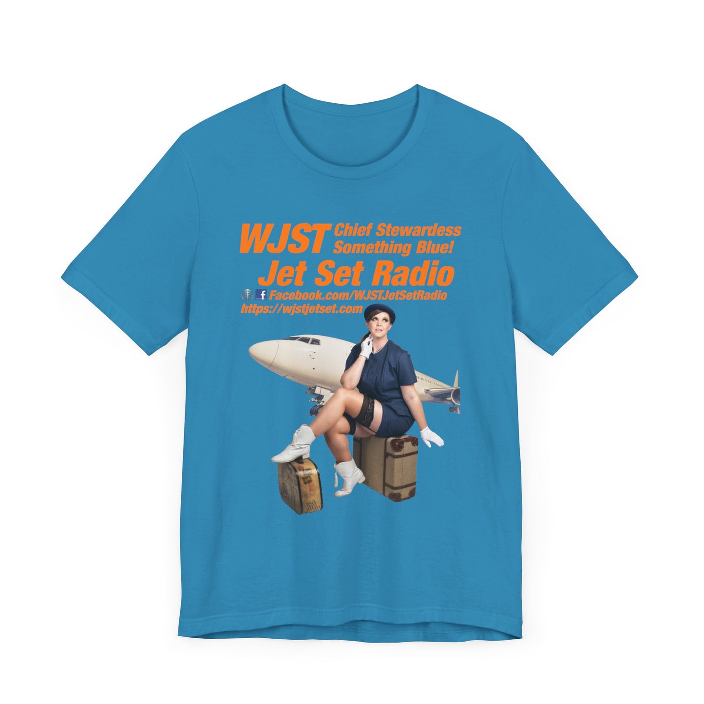 WJST Something Blue Unisex Jersey Short Sleeve Tee