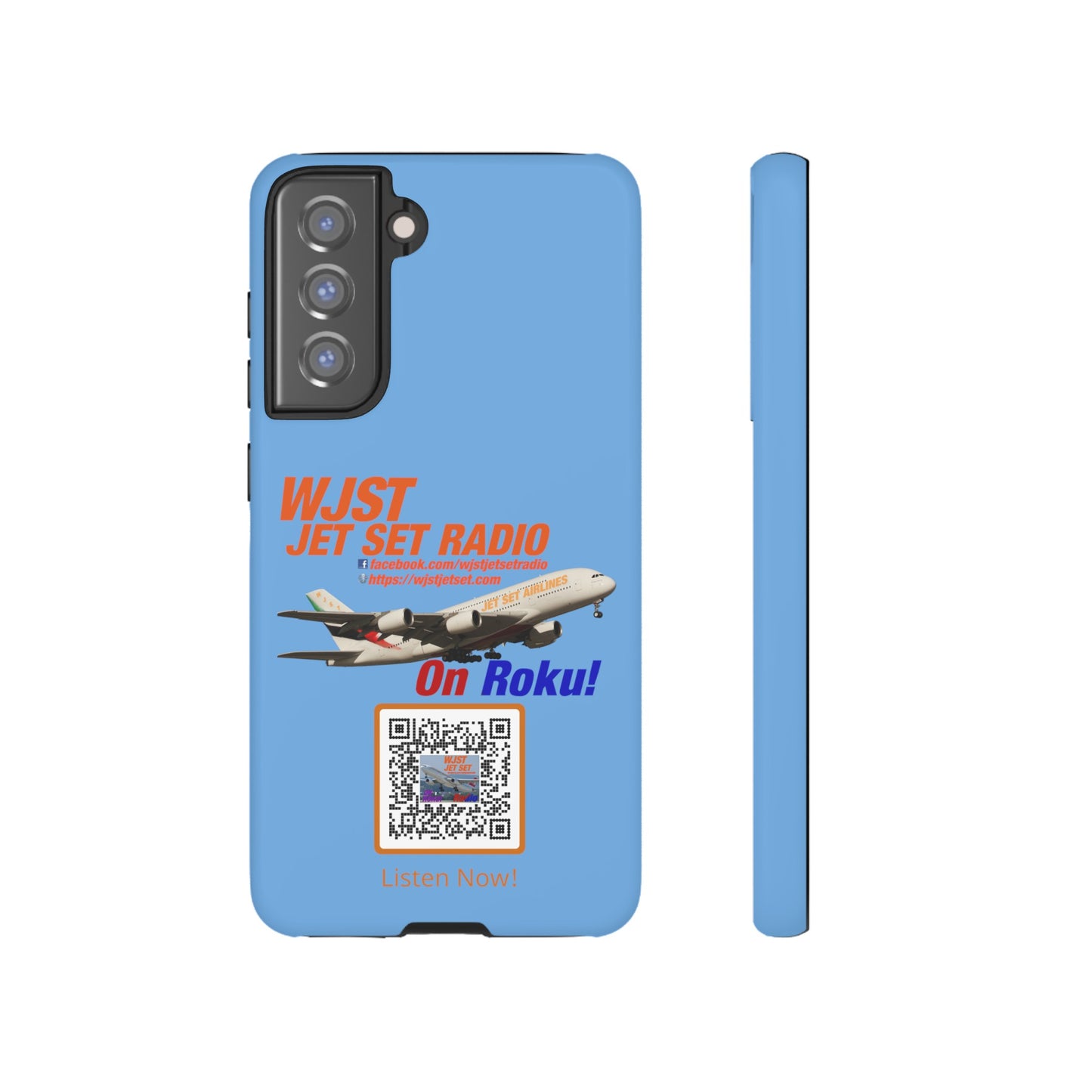 WJST Jet Set Android Tough Phone Case