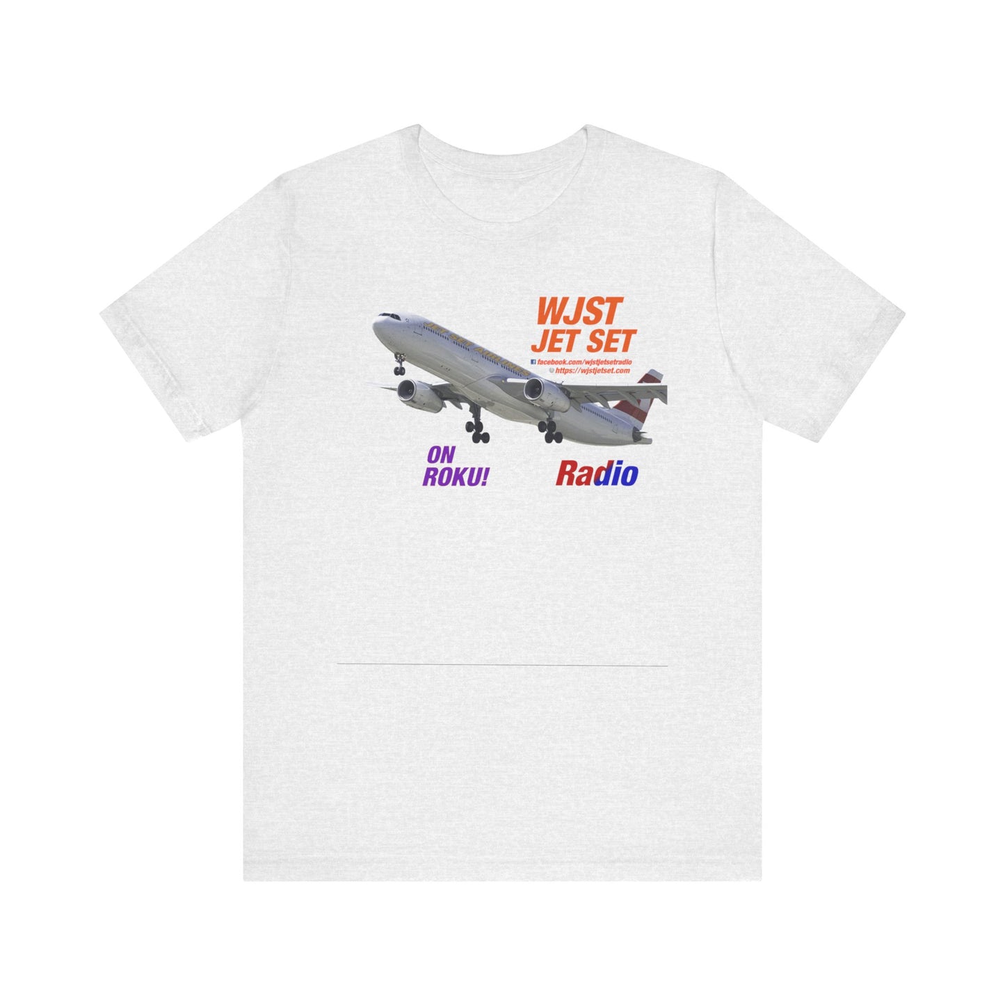 WJST Jet Set Logo Unisex Jersey Short Sleeve Tee