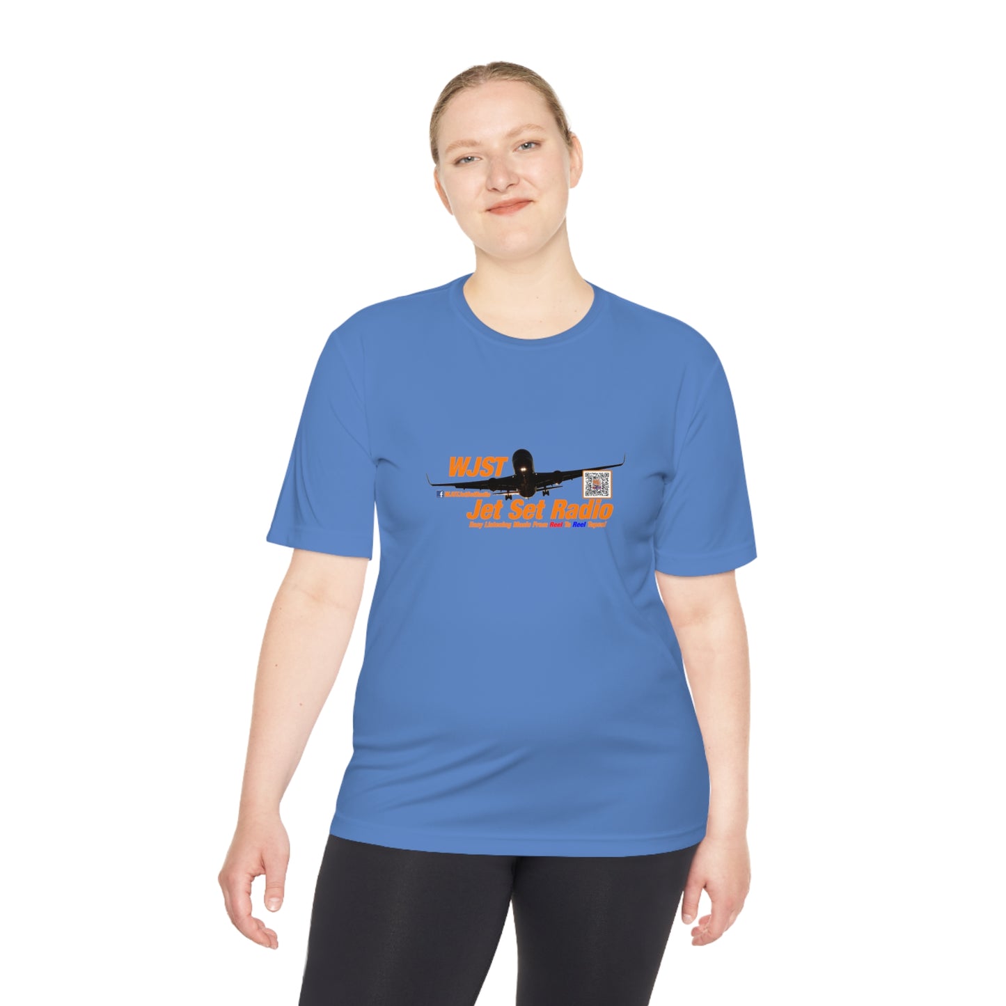 WJST Jet Set Logo Unisex Moisture Wicking Tee