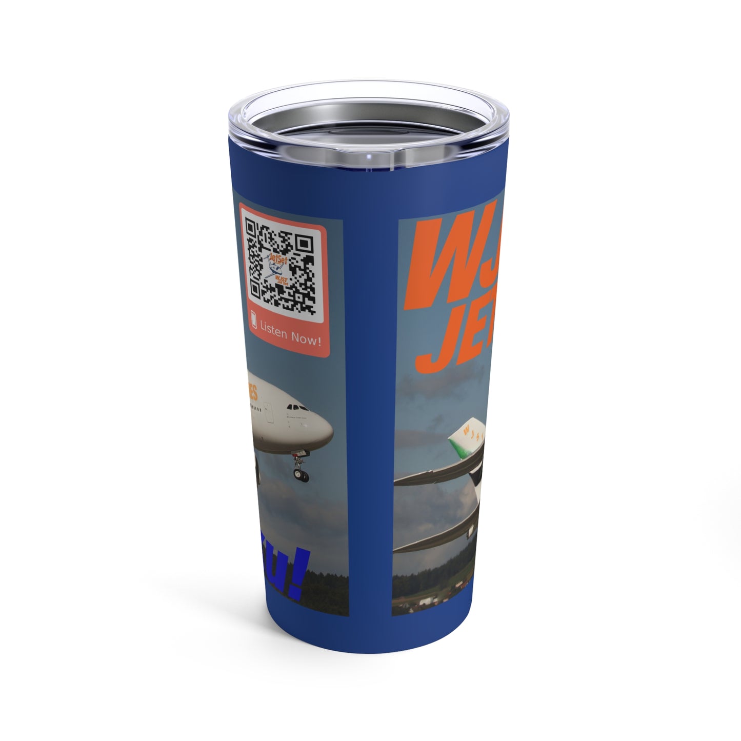 WJST Jet Set Tumbler 20oz