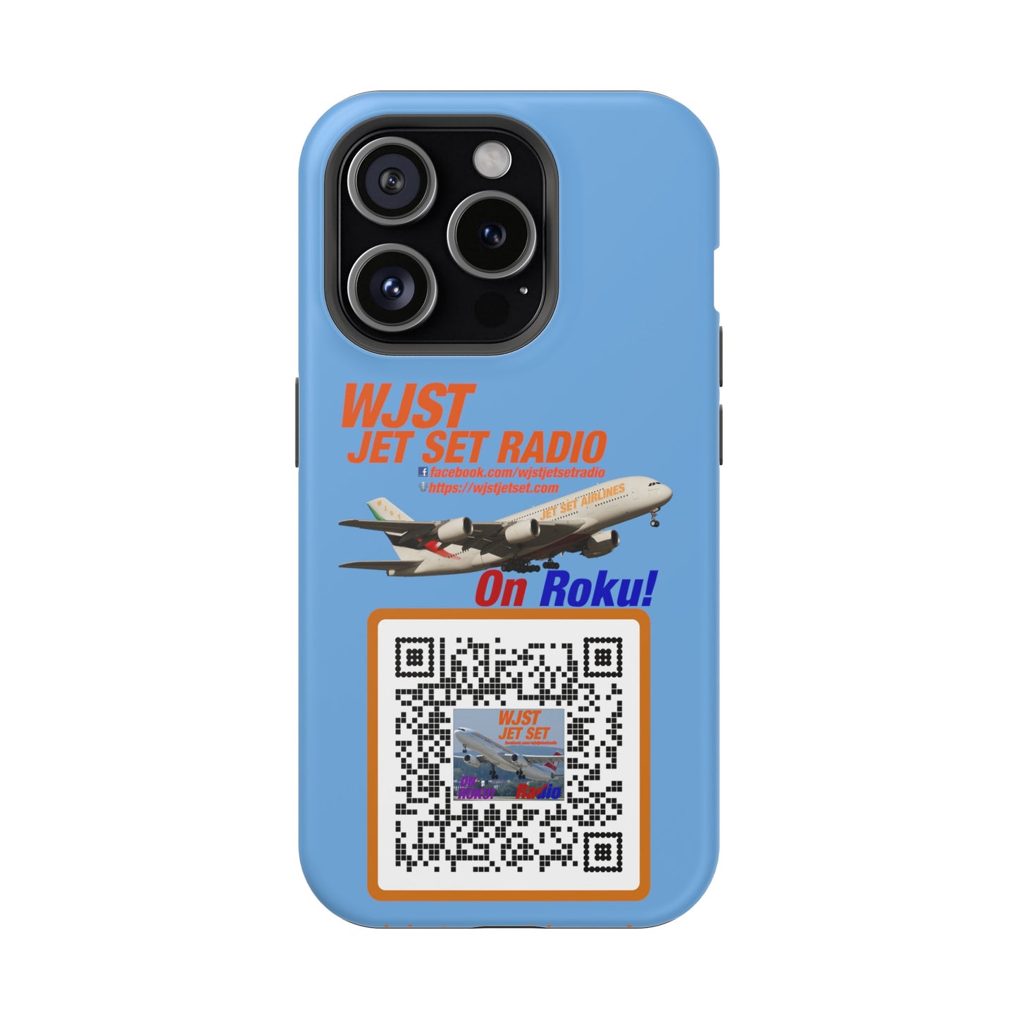 WJST Jet Set iPhone Magnetic Tough Case