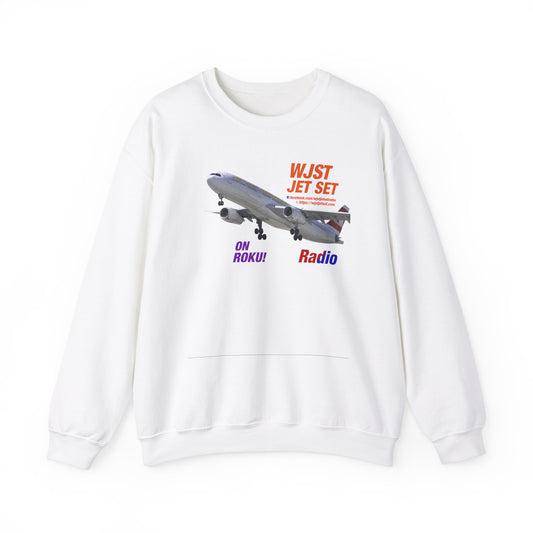 WJST Jet Set Logo Unisex Heavy Blend™ Crewneck Sweatshirt