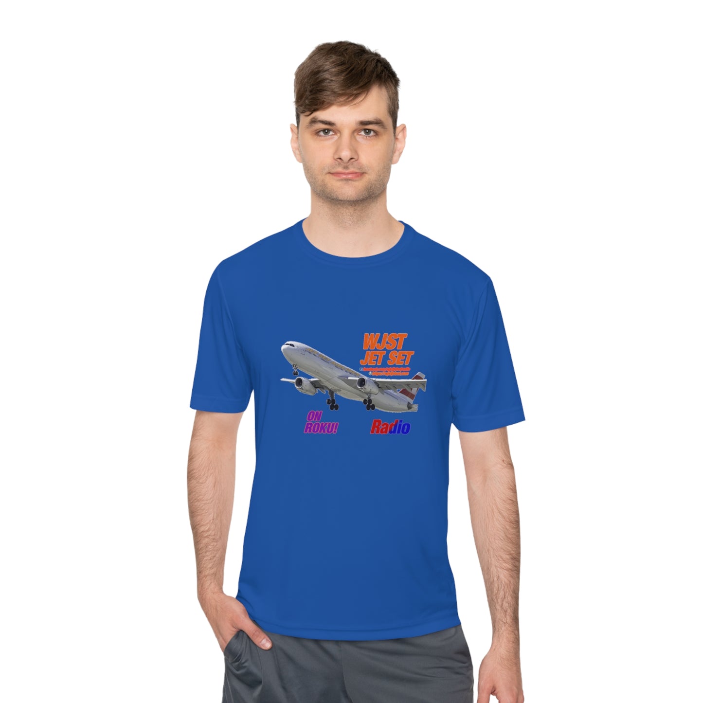 WJST Jet Set Logo Unisex Moisture Wicking Tee