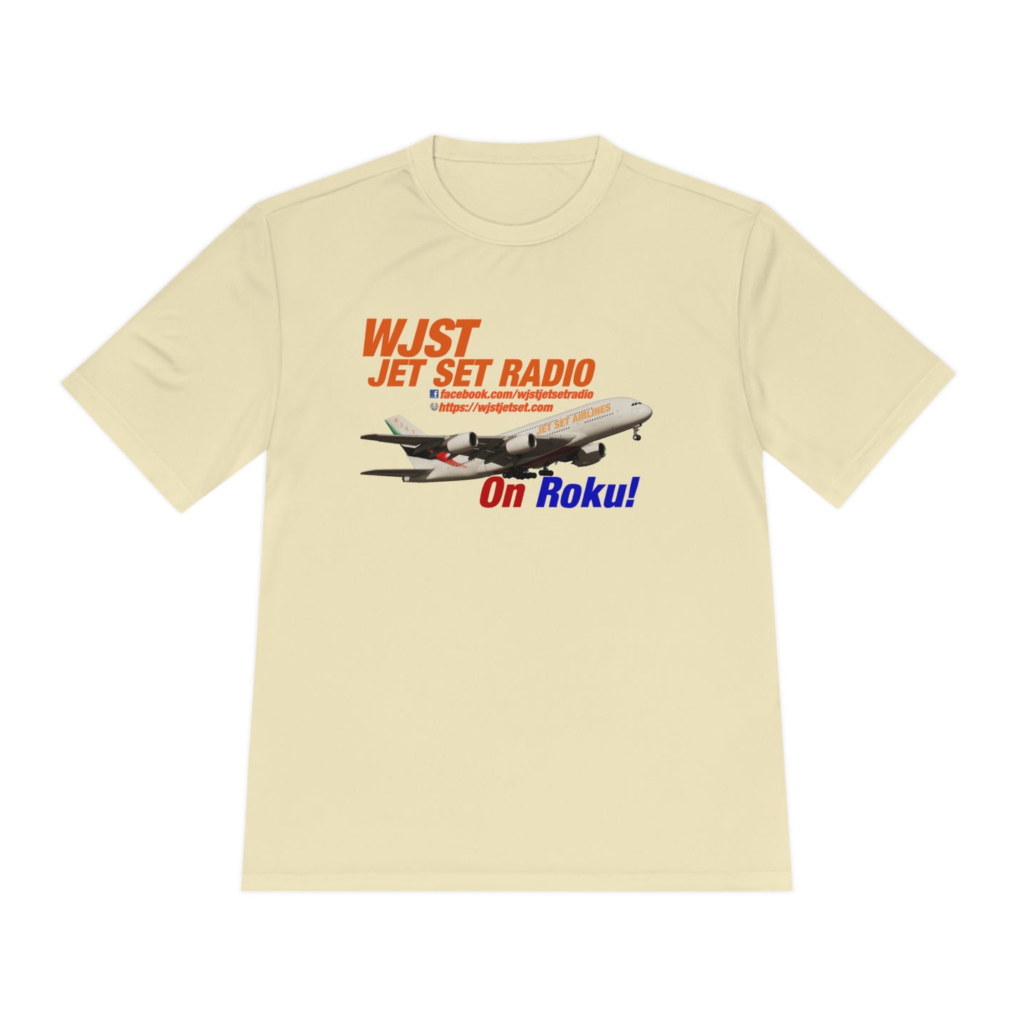 WJST Jet Set Logo Unisex Moisture Wicking Tee