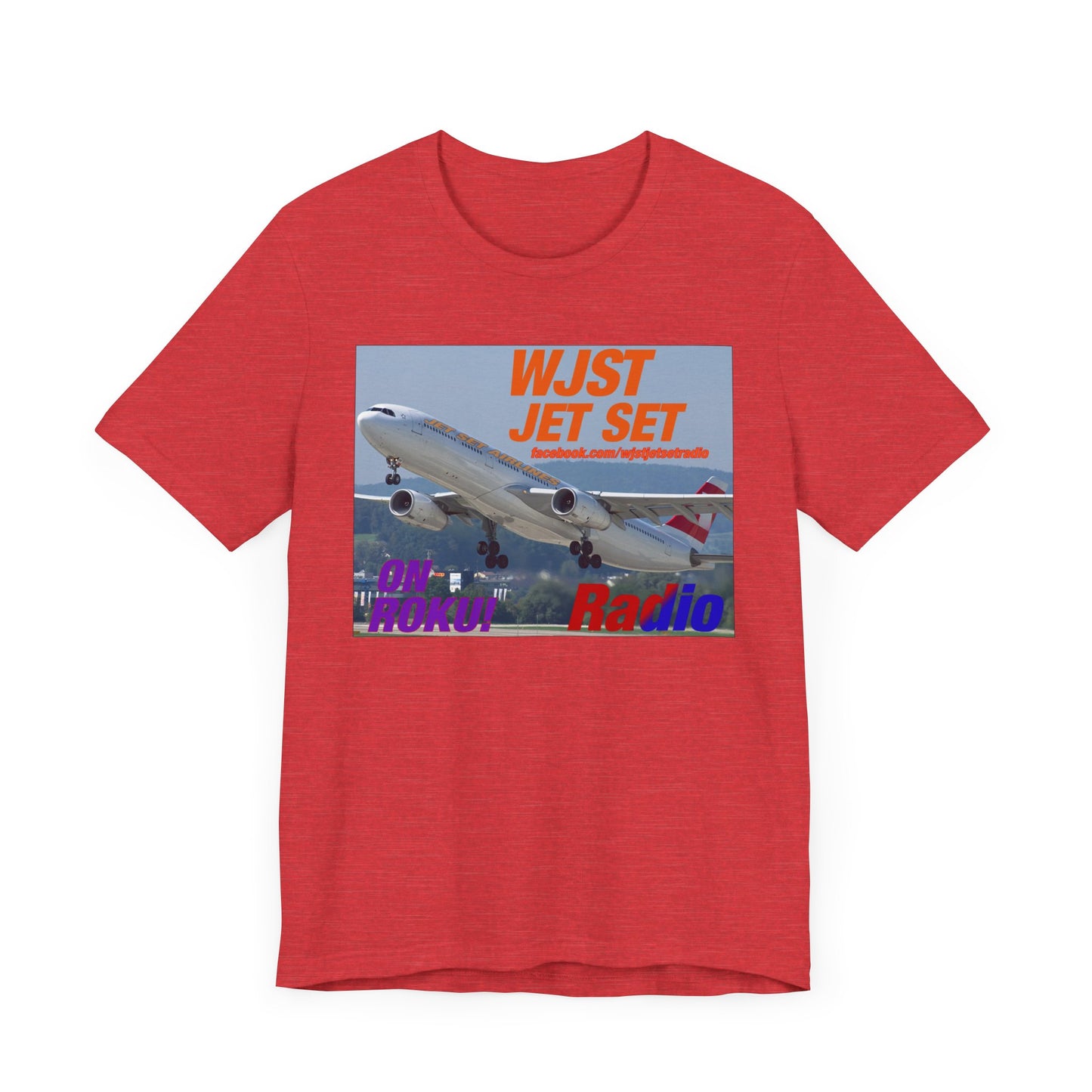 Jet Set Airlines Unisex Jersey Short Sleeve Tee