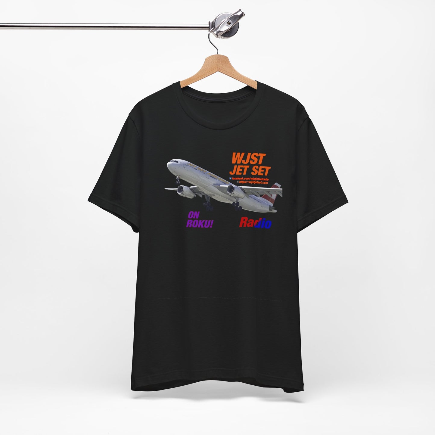 WJST Jet Set Logo Unisex Jersey Short Sleeve Tee