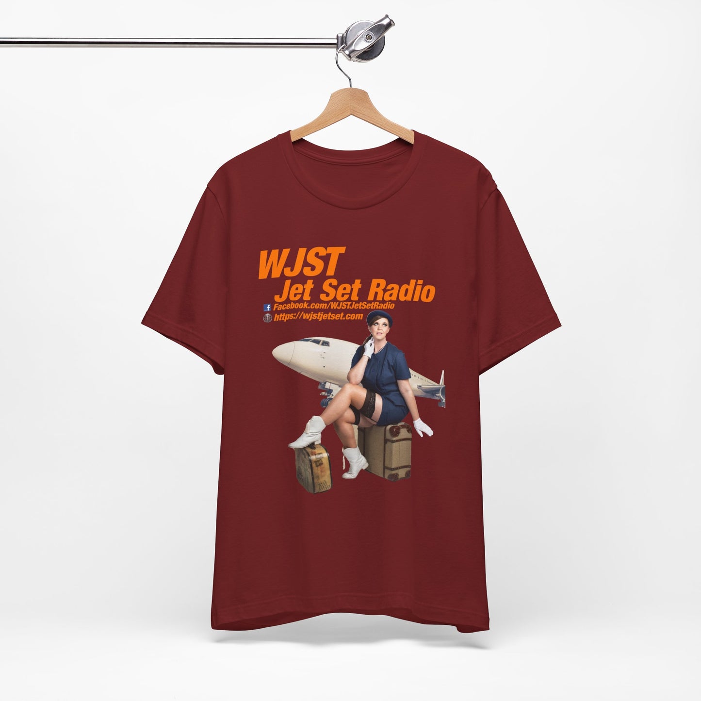 WJST Something Blue Unisex Jersey Short Sleeve Tee