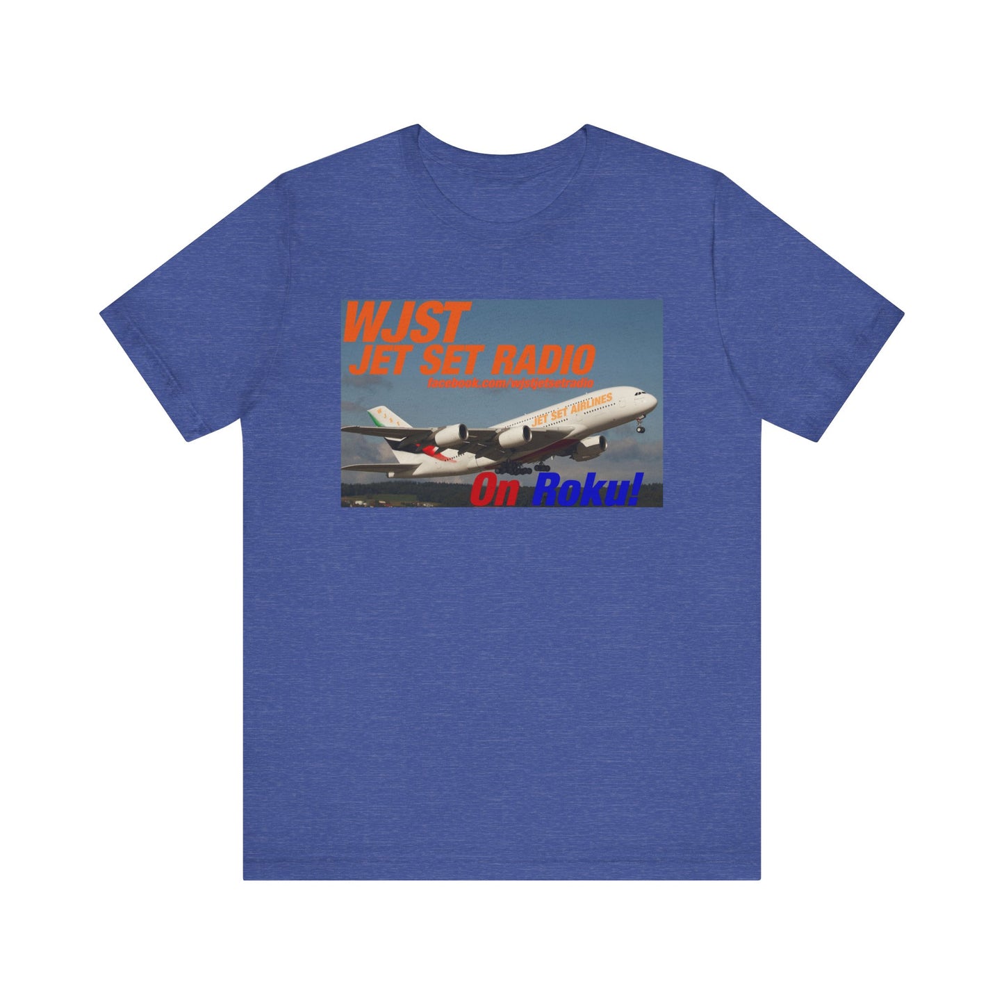 WJST Jet Set Logo Unisex Jersey Short Sleeve Tee