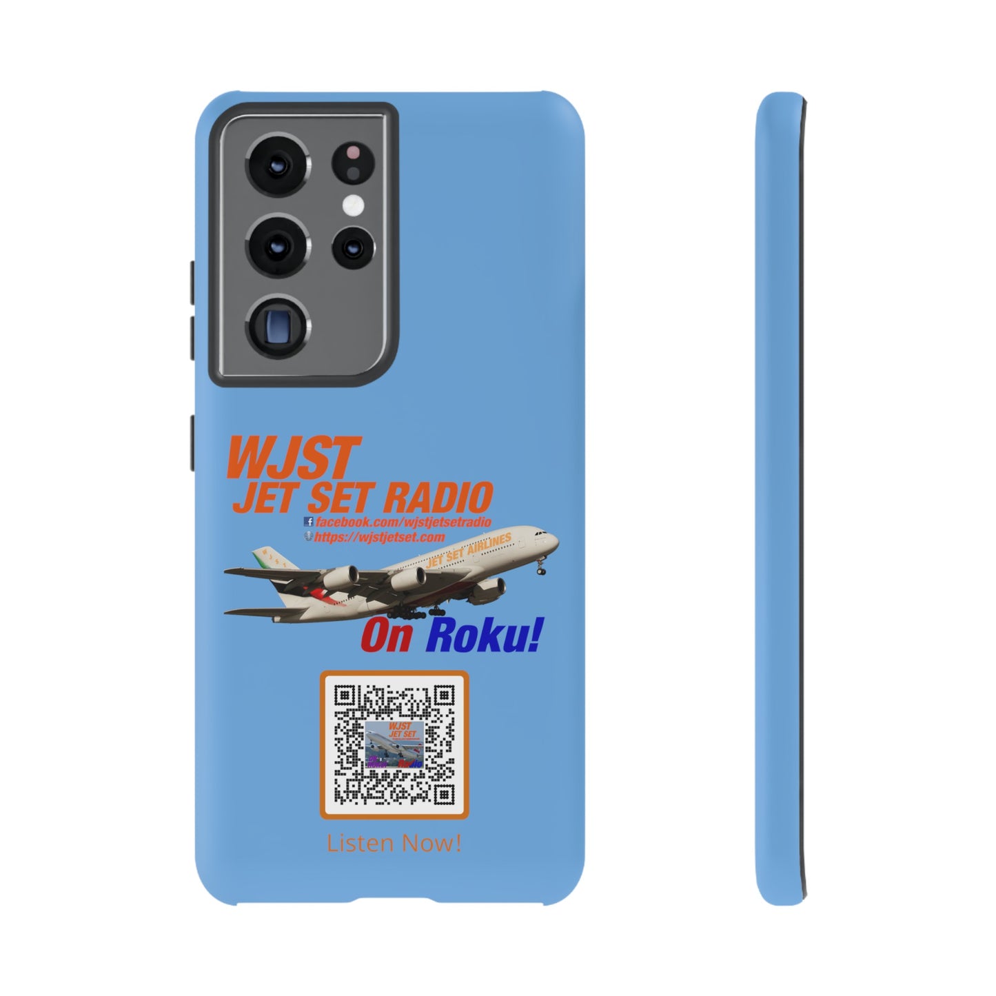 WJST Jet Set Android Tough Phone Case