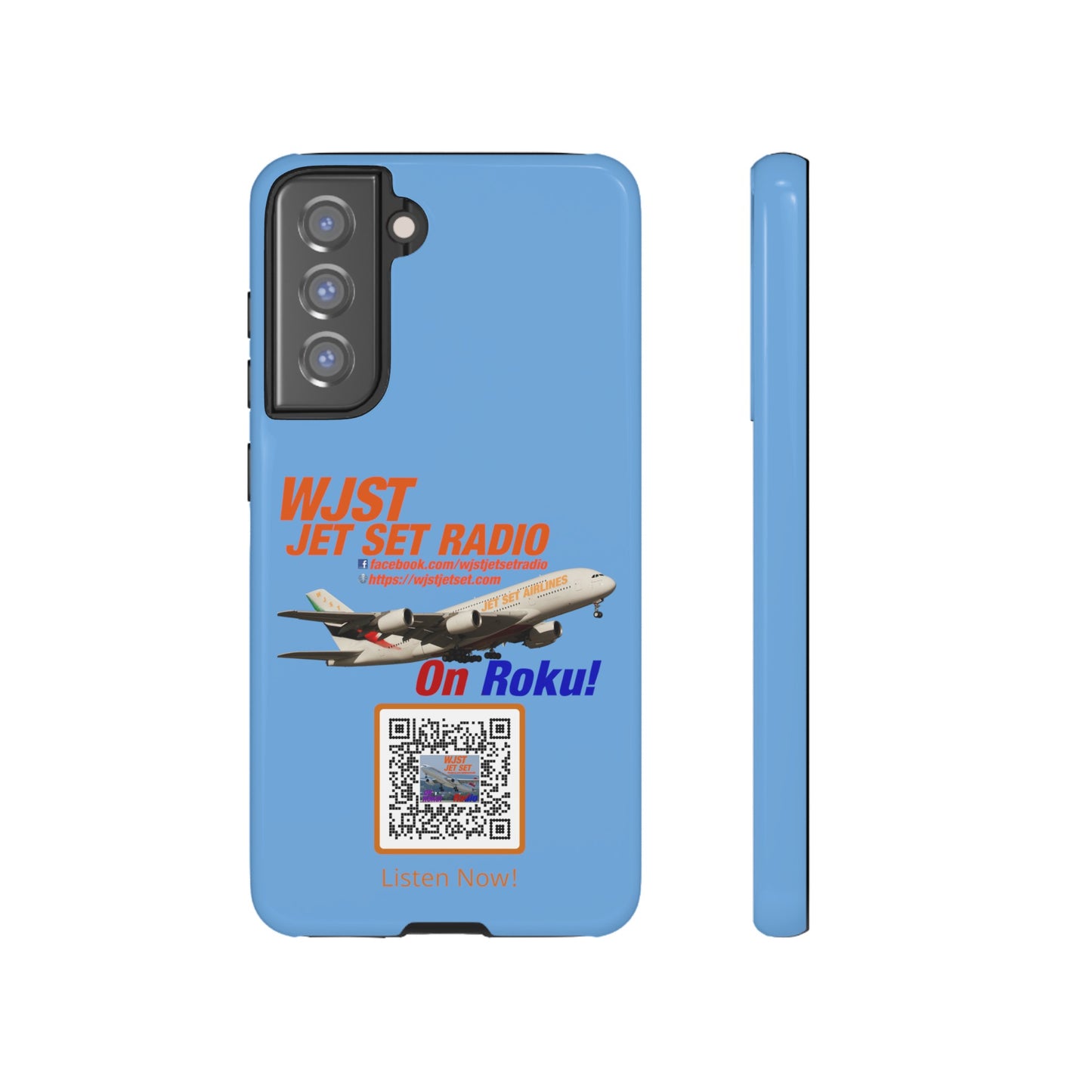 WJST Jet Set Android Tough Phone Case