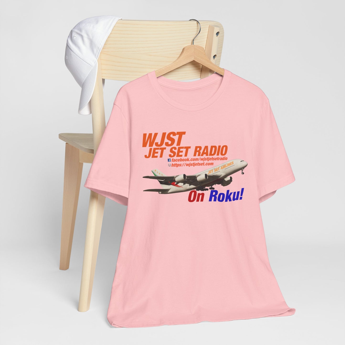 WJST Jet Set Logo Unisex Jersey Short Sleeve Tee