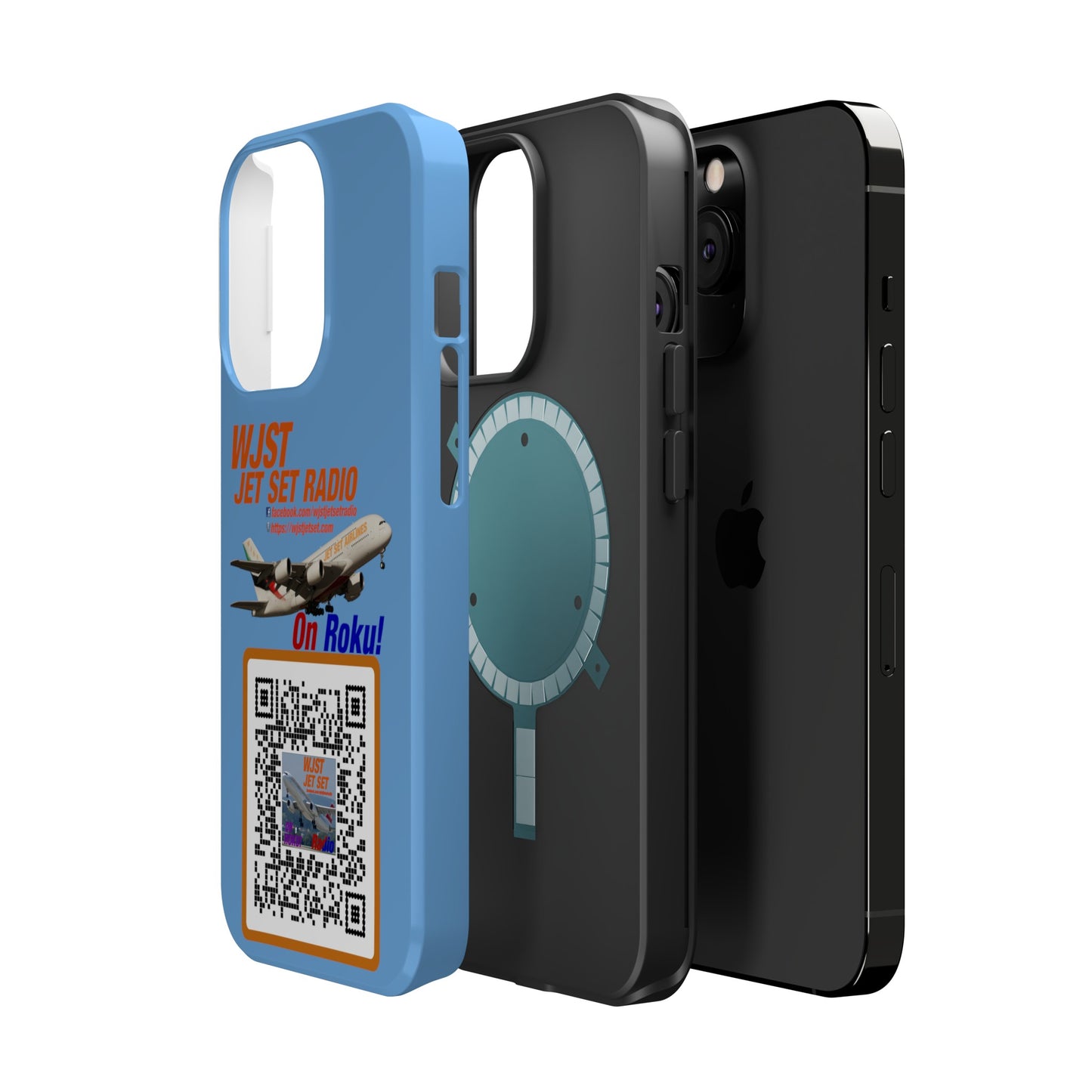 WJST Jet Set iPhone Magnetic Tough Case