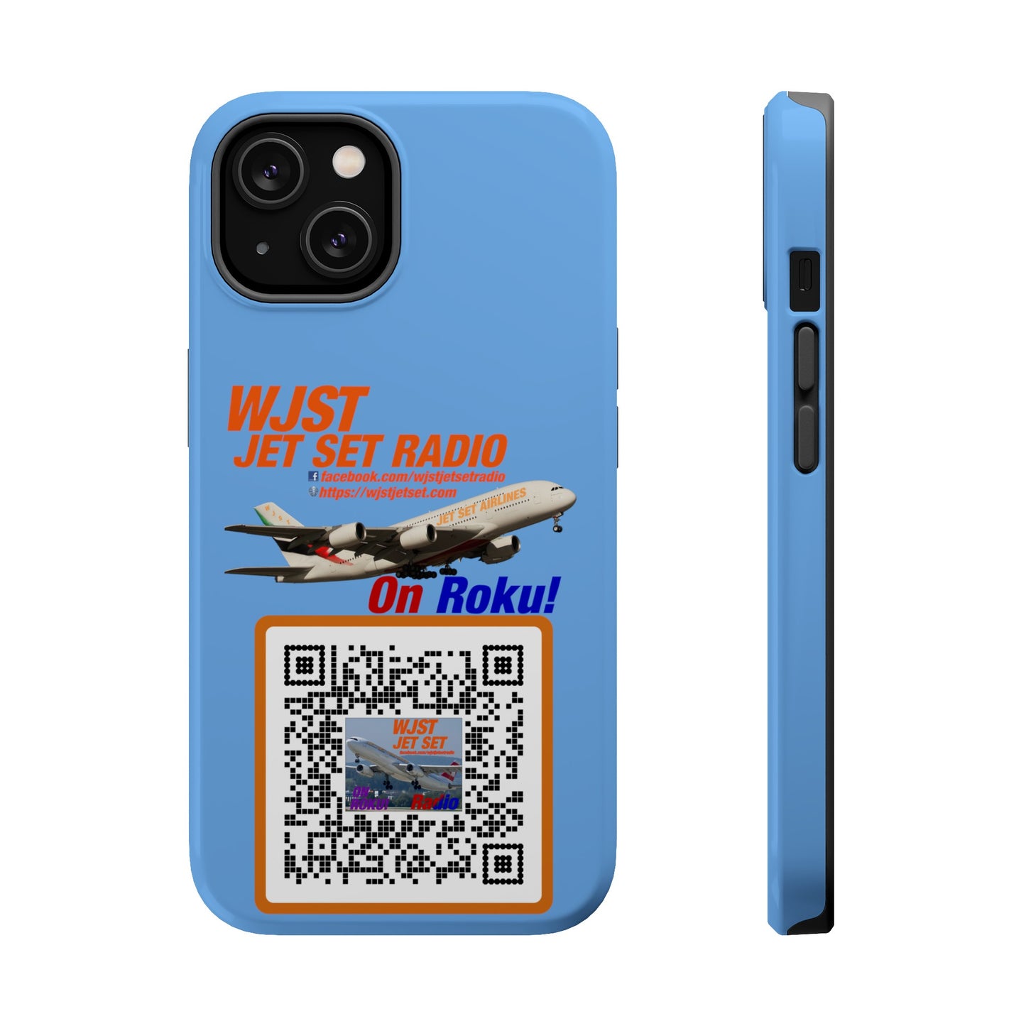 WJST Jet Set iPhone Magnetic Tough Case