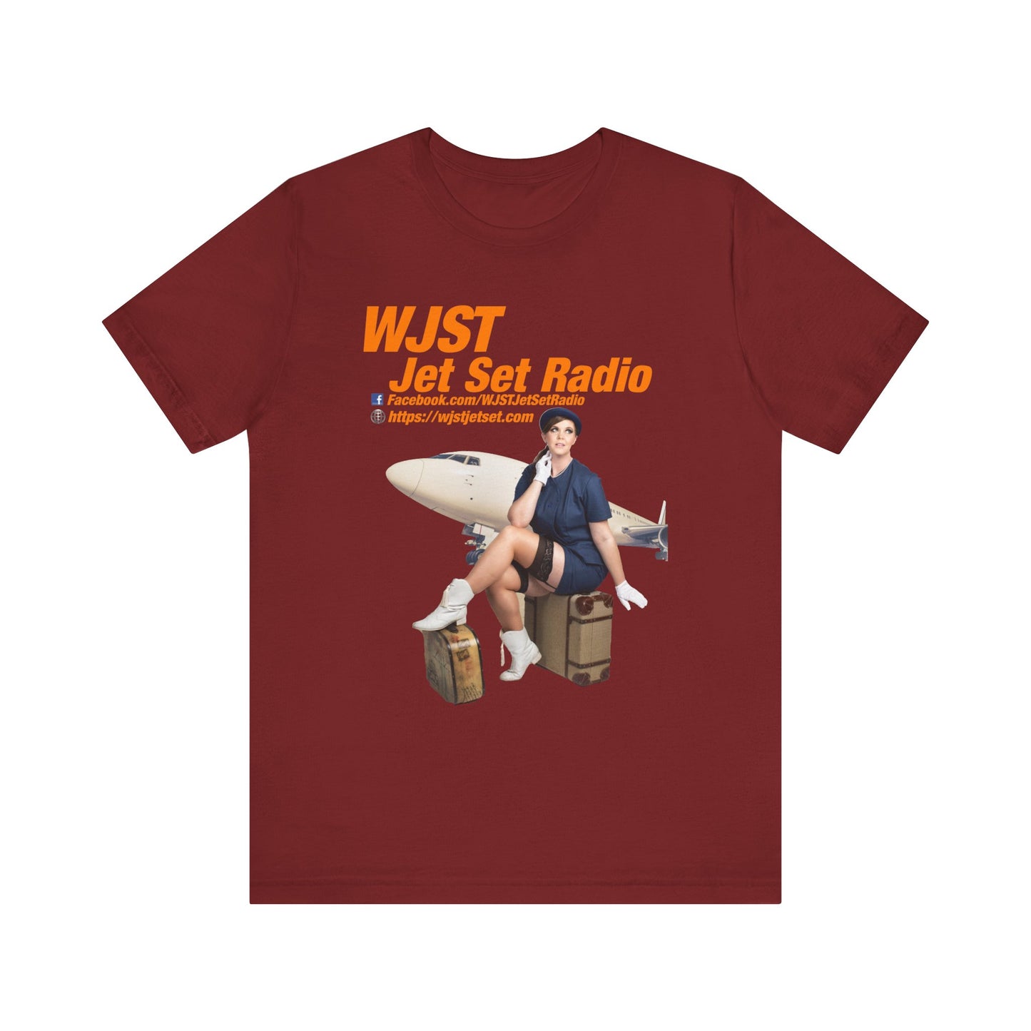 WJST Something Blue Unisex Jersey Short Sleeve Tee