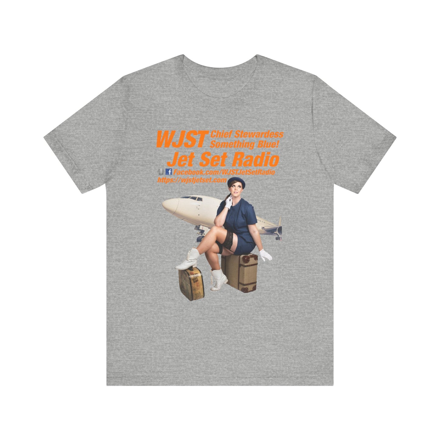 WJST Something Blue Unisex Jersey Short Sleeve Tee