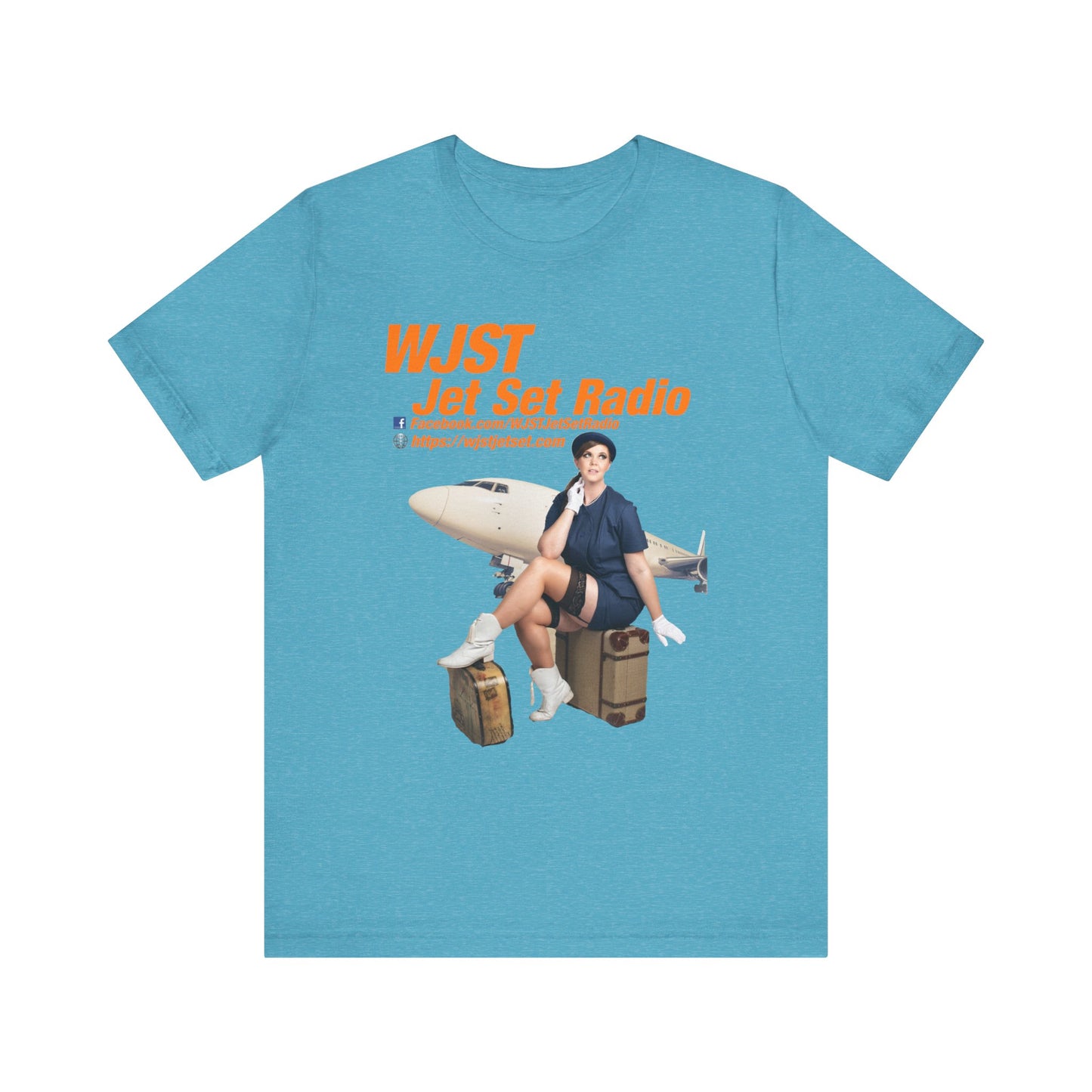 WJST Something Blue Unisex Jersey Short Sleeve Tee