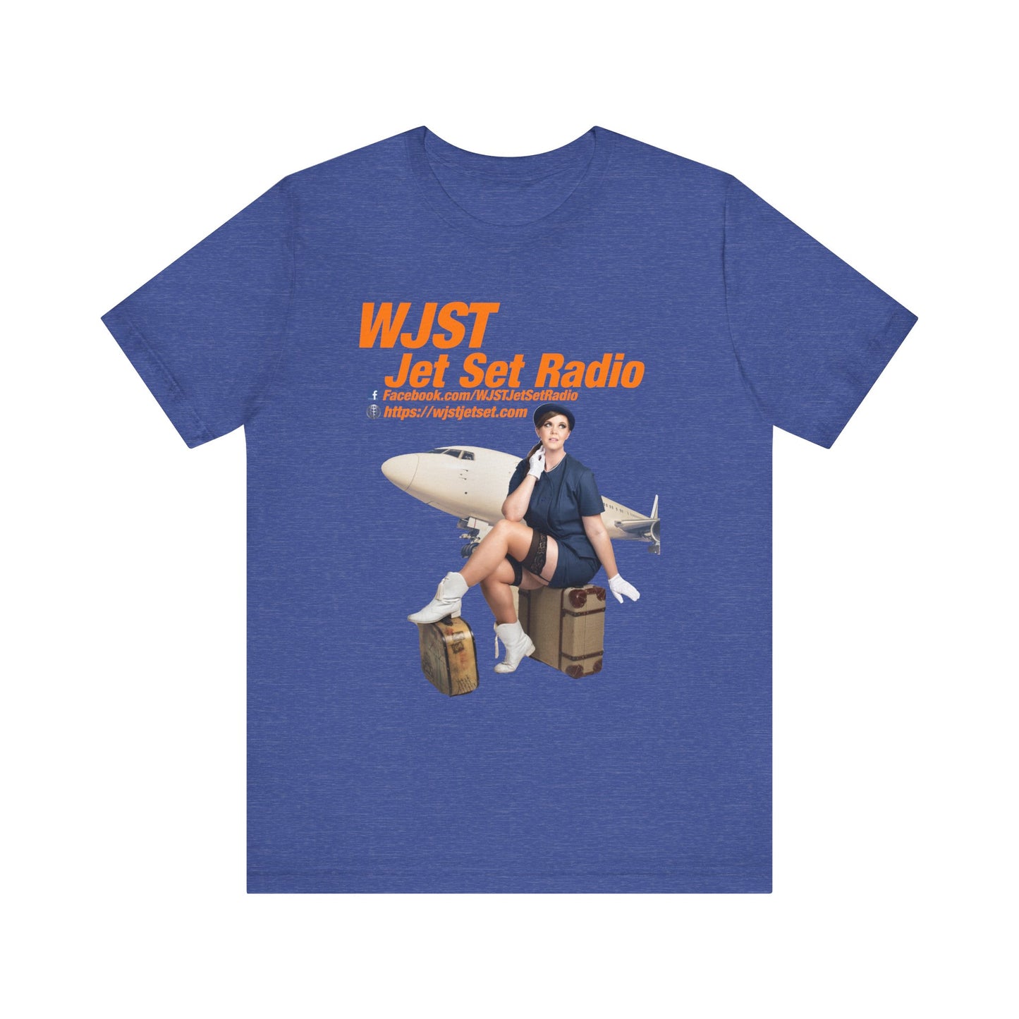 WJST Something Blue Unisex Jersey Short Sleeve Tee