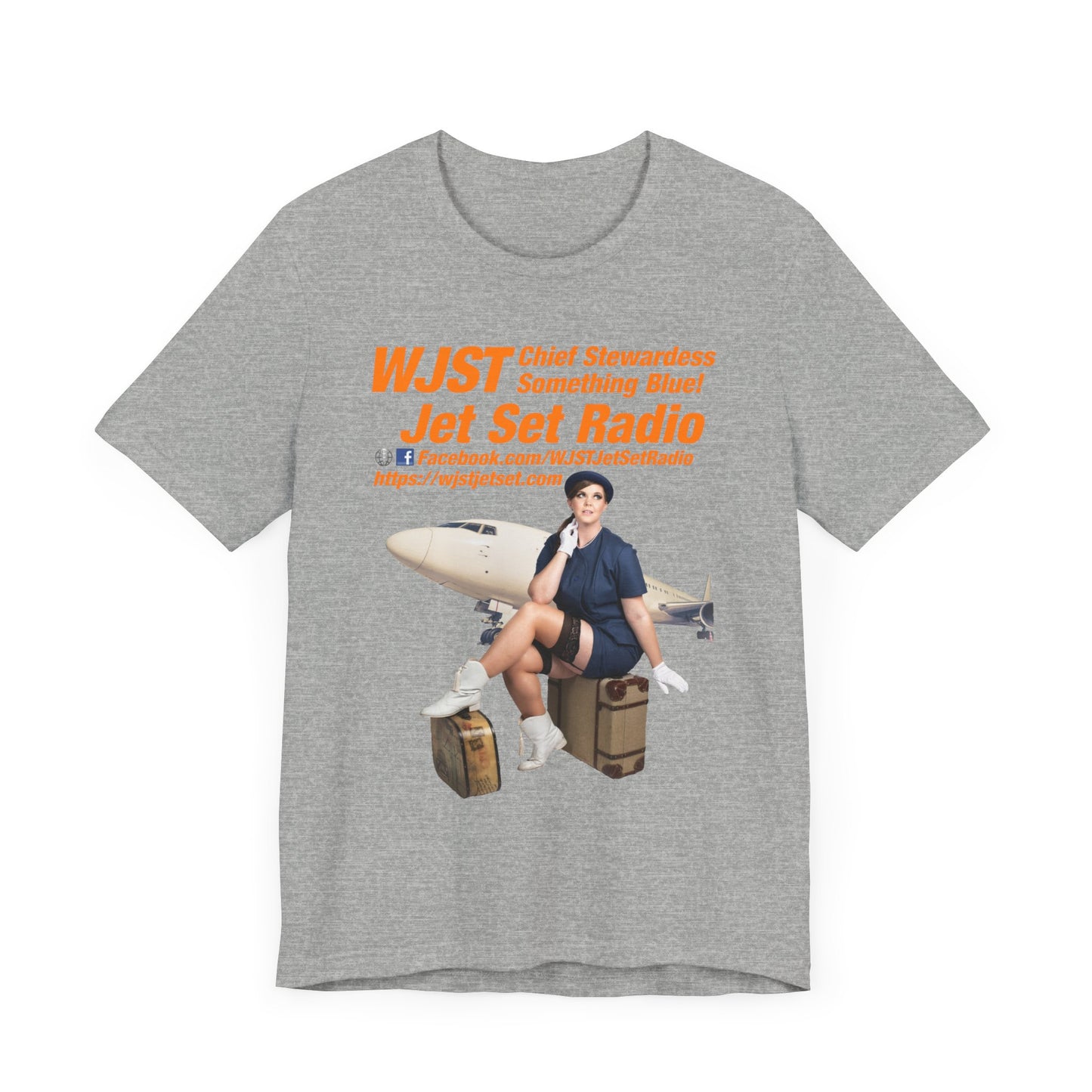 WJST Something Blue Unisex Jersey Short Sleeve Tee