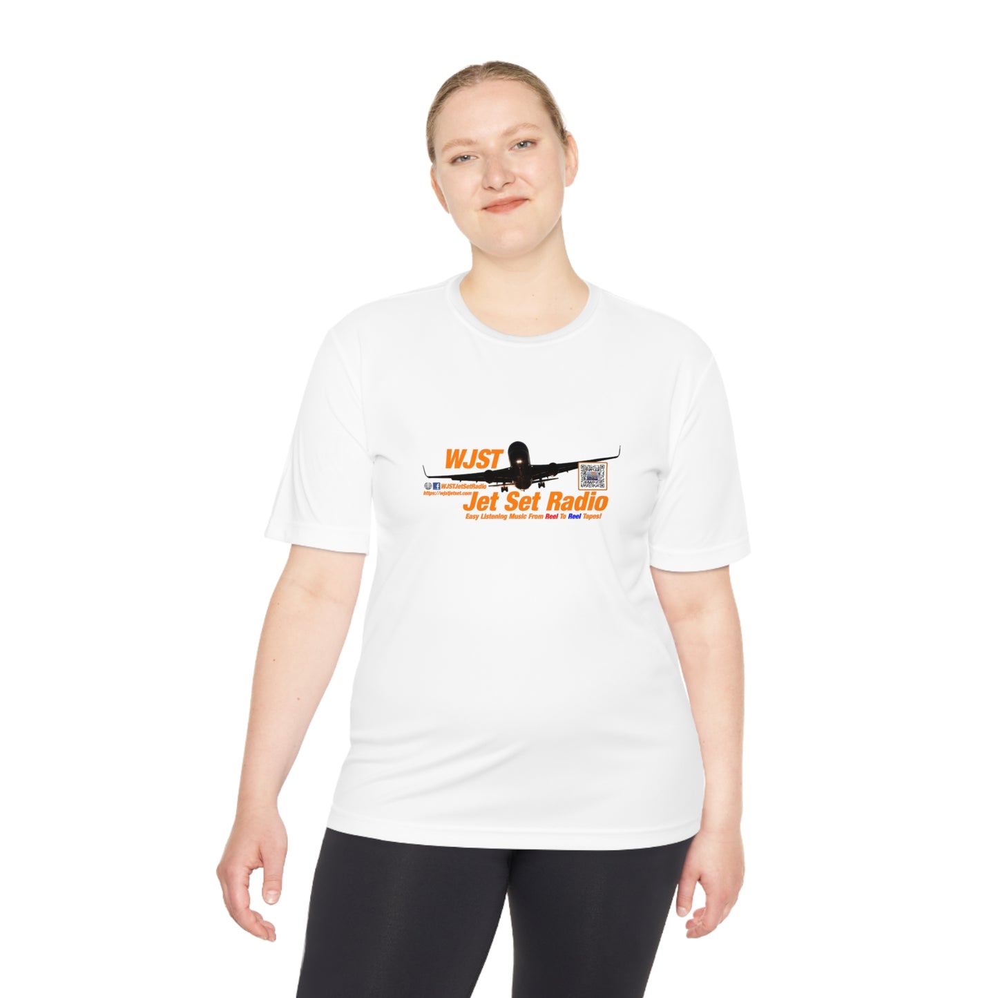 WJST Jet Set Logo Unisex Moisture Wicking Tee