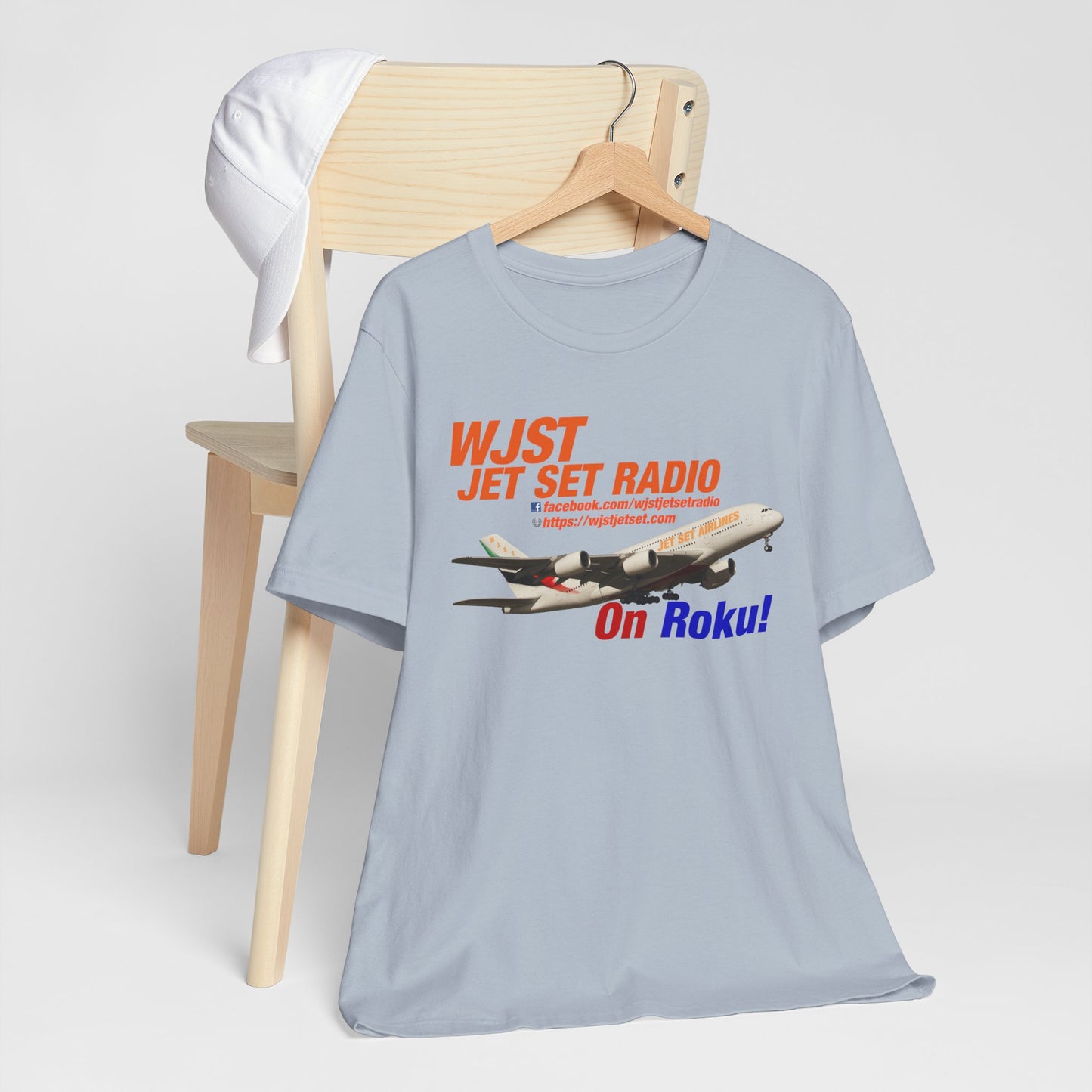 WJST Jet Set Logo Unisex Jersey Short Sleeve Tee