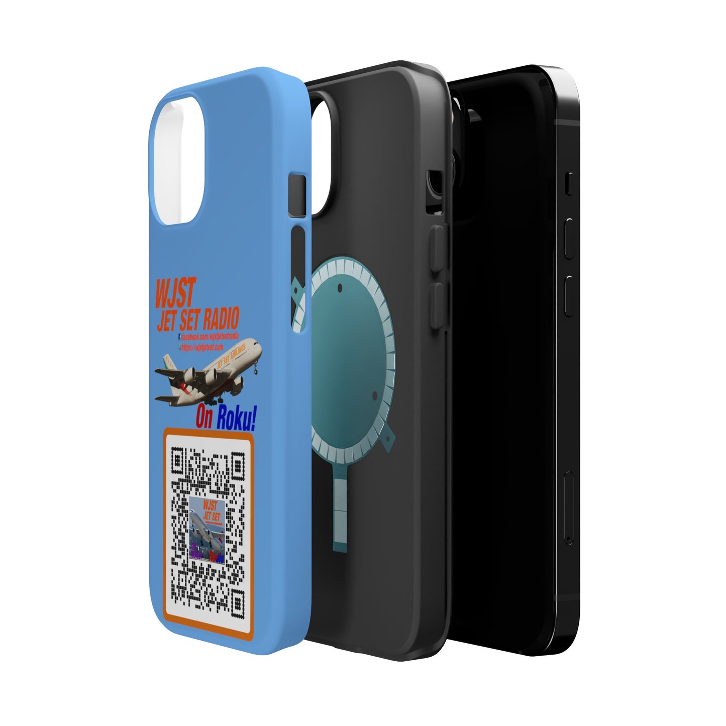 WJST Jet Set iPhone Magnetic Tough Case