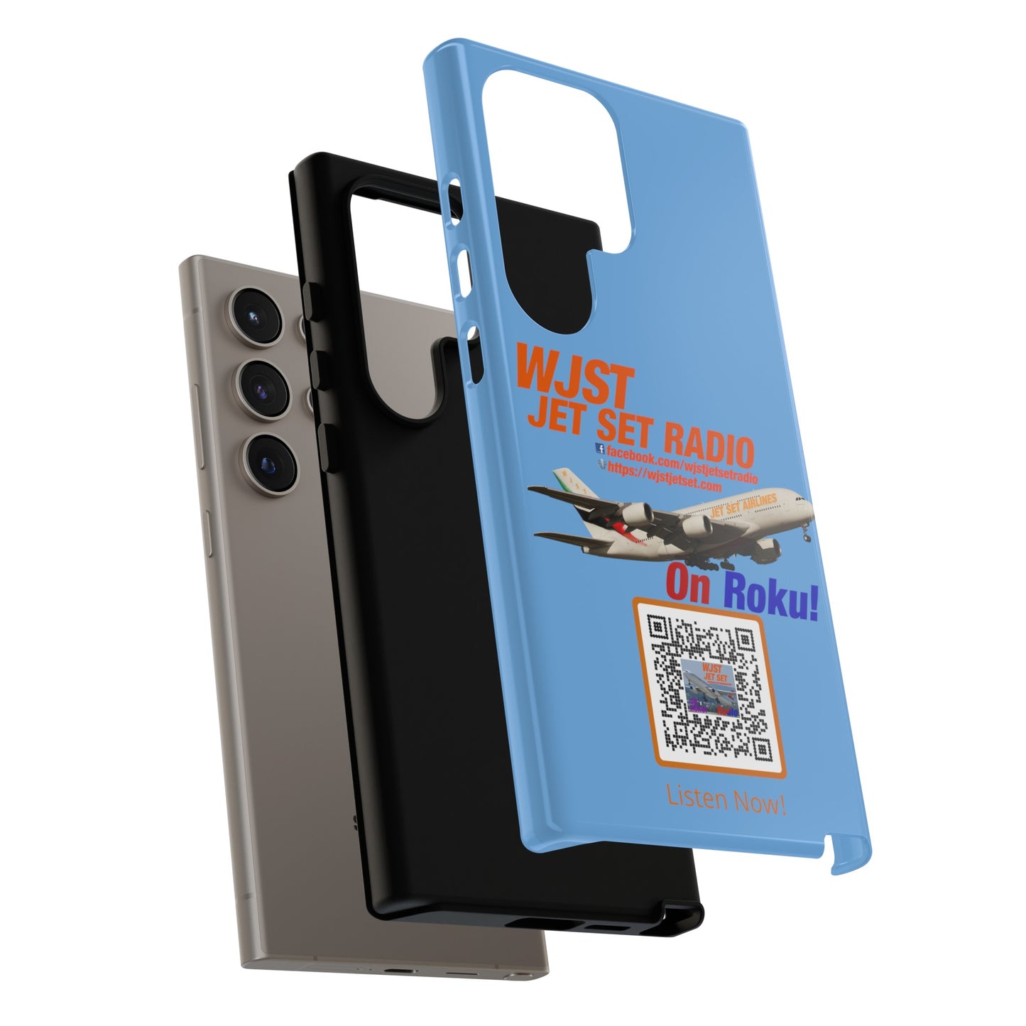 WJST Jet Set Android Tough Phone Case