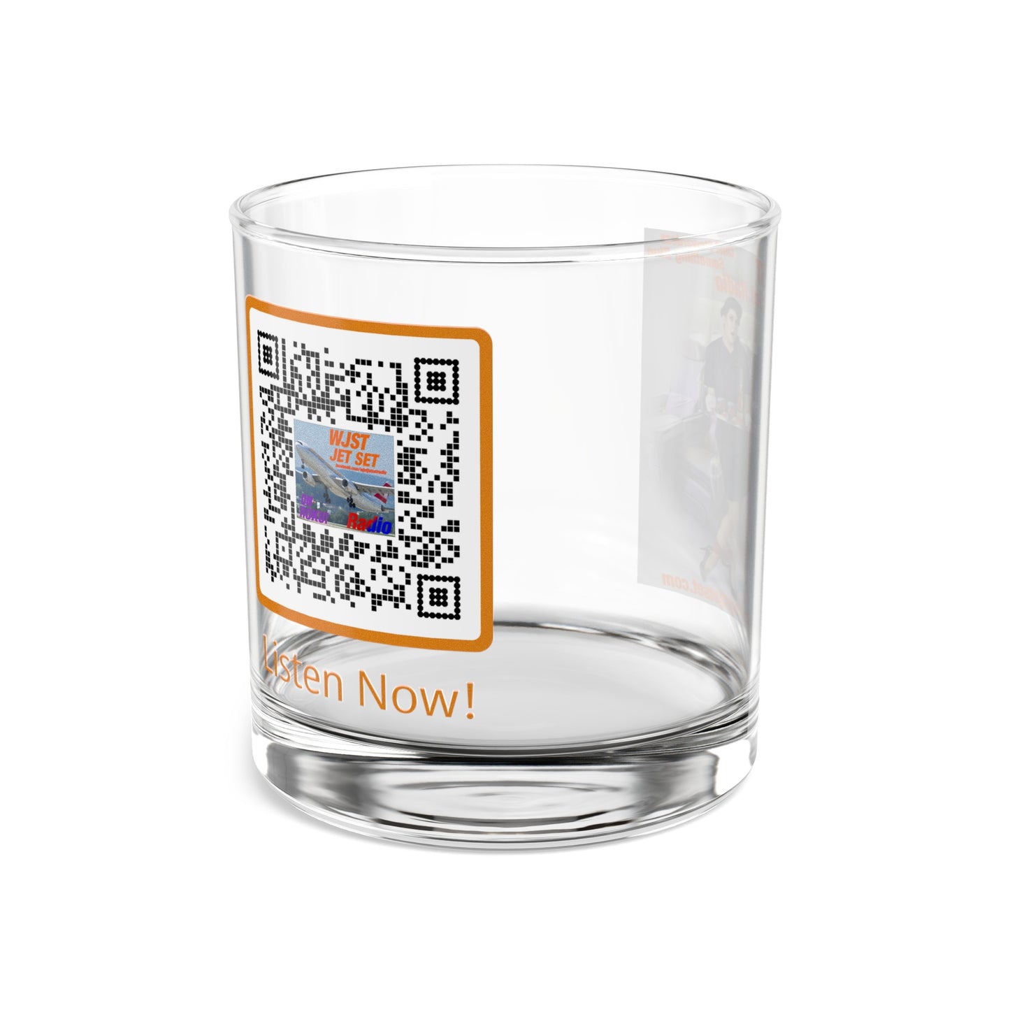 WJST Jet Set On The Rocks Glass B 10oz