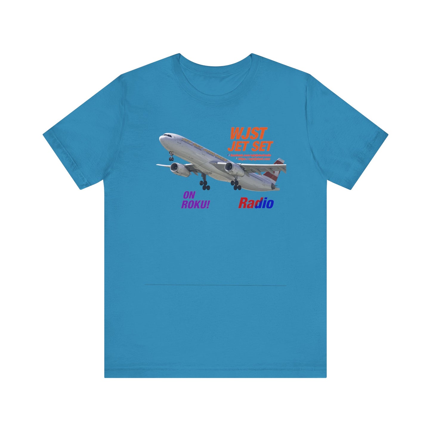 WJST Jet Set Logo Unisex Jersey Short Sleeve Tee