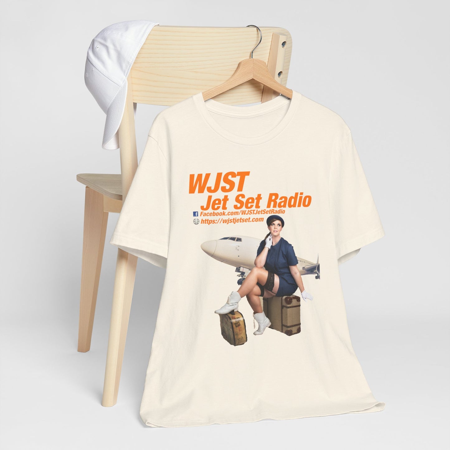 WJST Something Blue Unisex Jersey Short Sleeve Tee