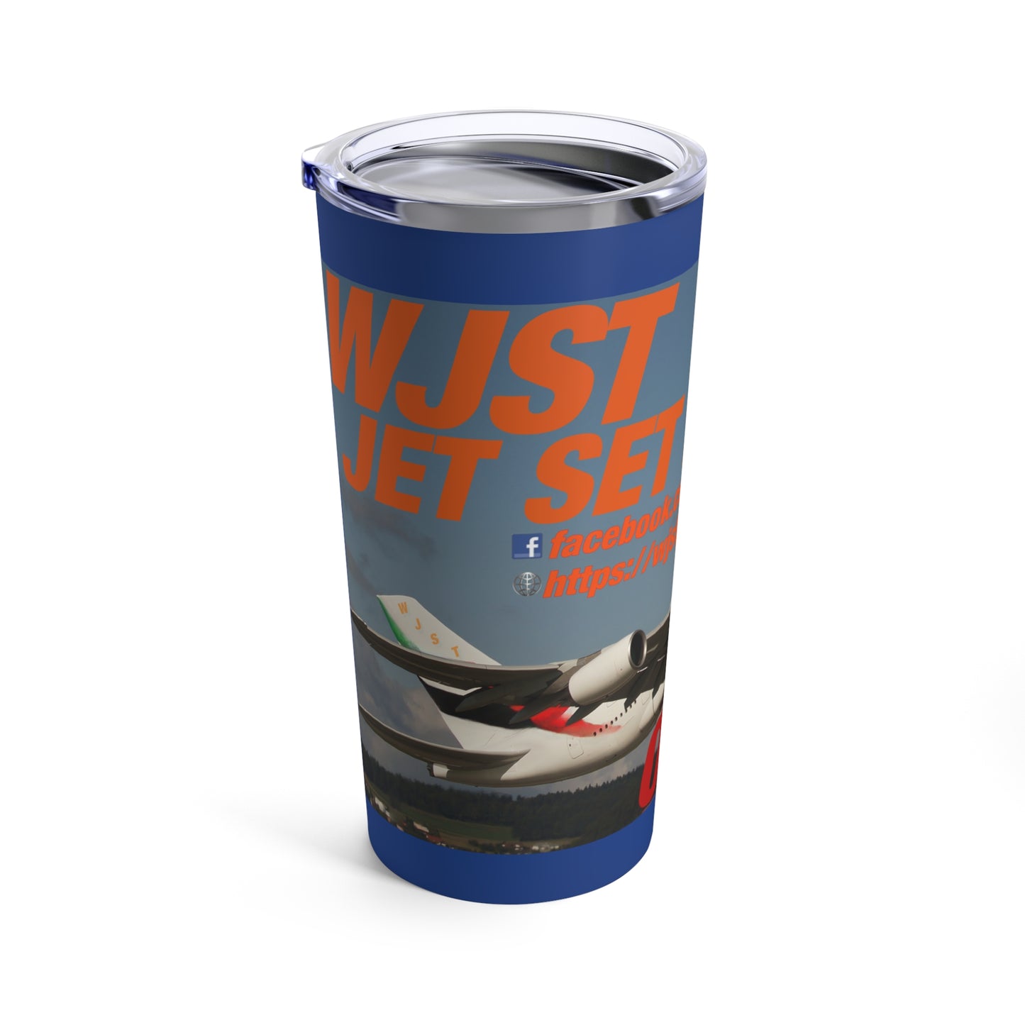 WJST Jet Set Tumbler 20oz