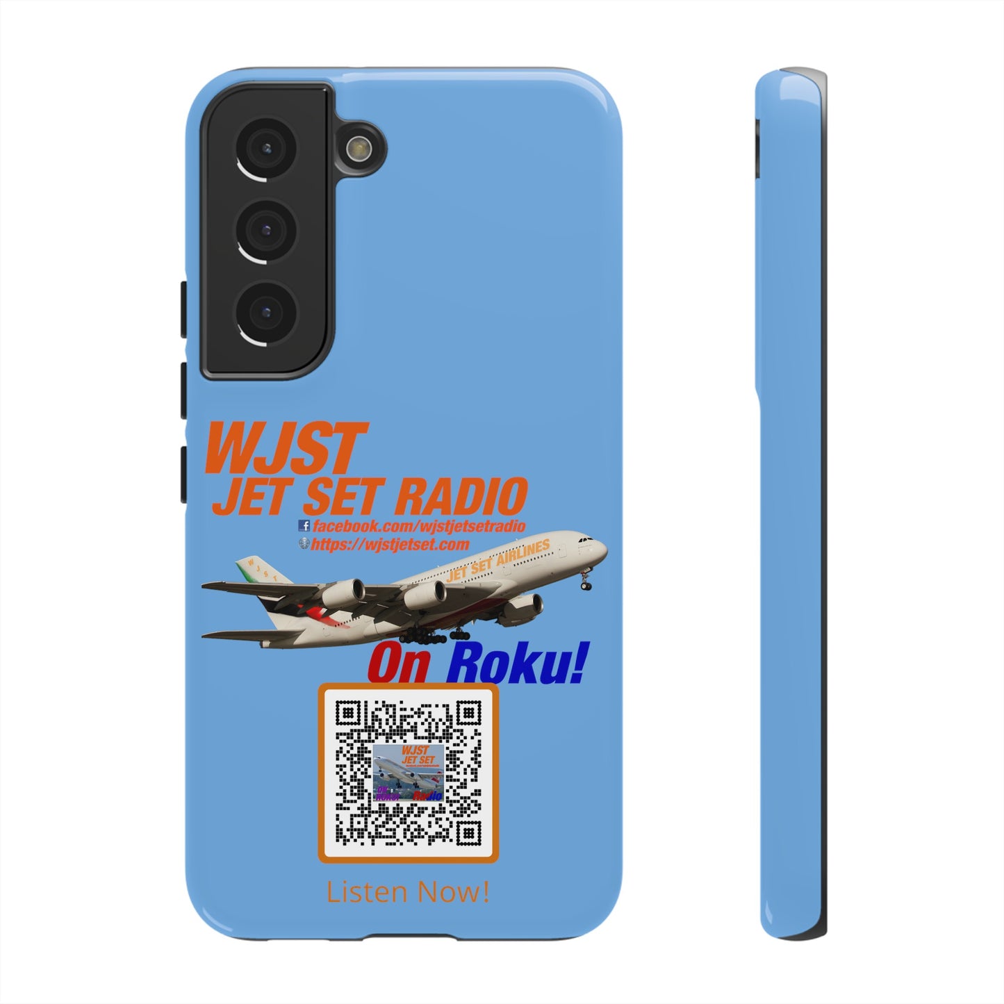 WJST Jet Set Android Tough Phone Case