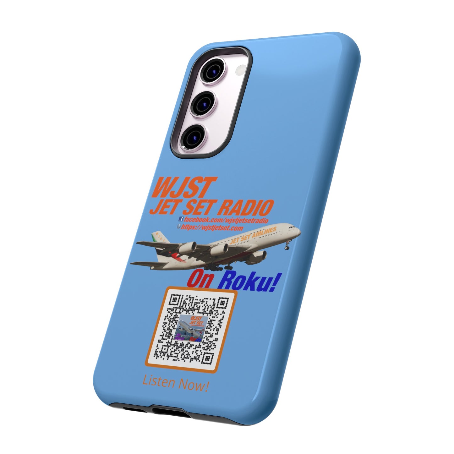 WJST Jet Set Android Tough Phone Case