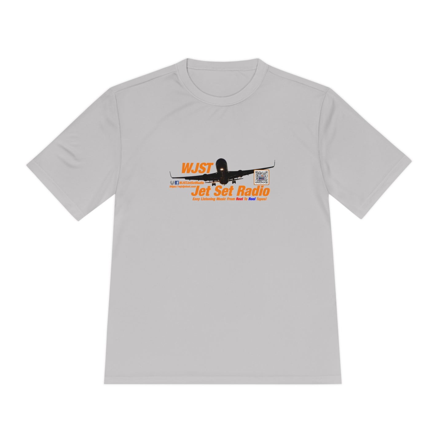 WJST Jet Set Logo Unisex Moisture Wicking Tee