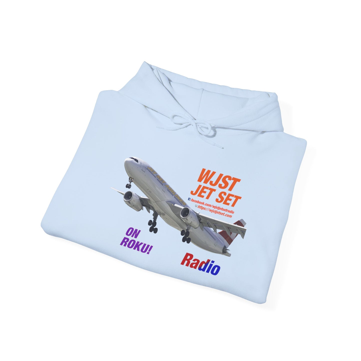 WJST Jet Set Logo Unisex Heavy Blend™ Hooded Sweatshirt