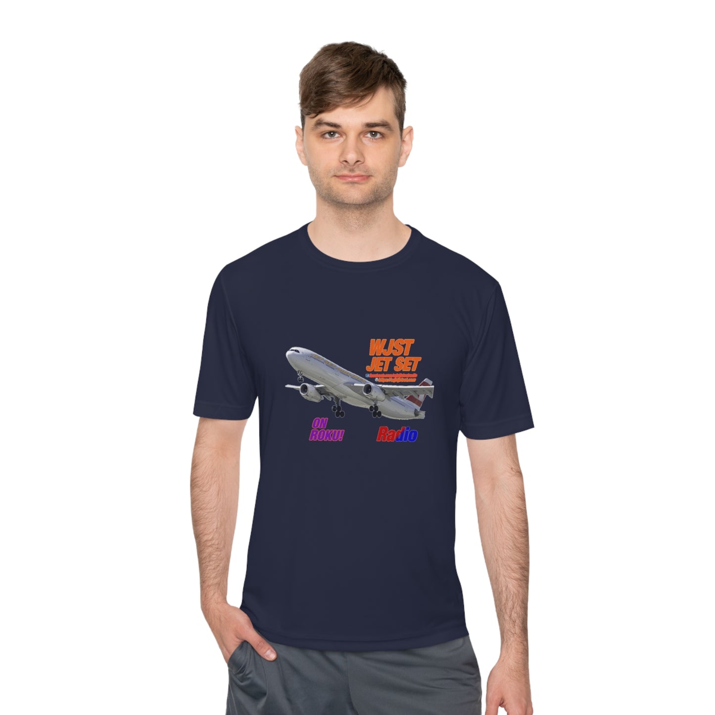 WJST Jet Set Logo Unisex Moisture Wicking Tee