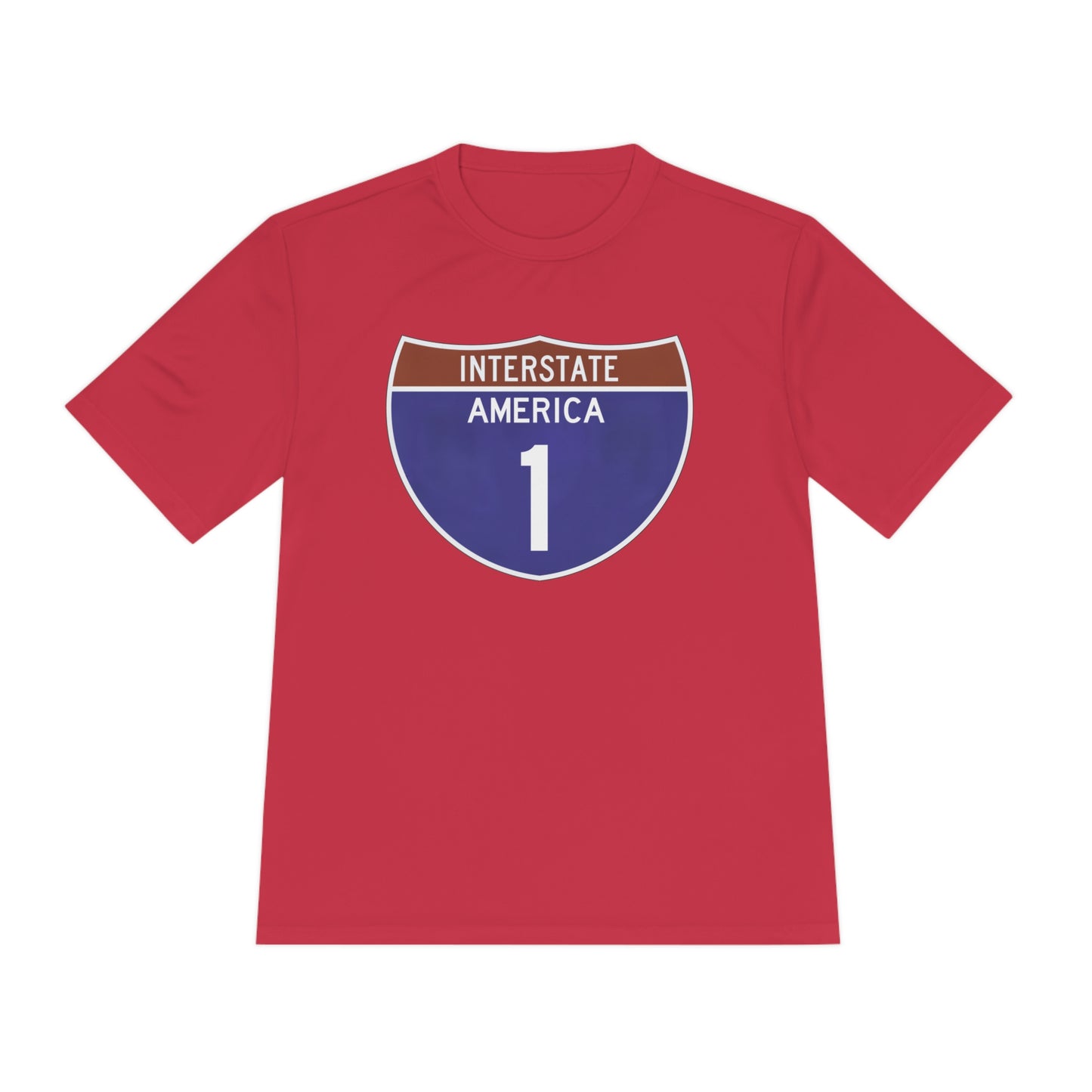 Interstate America 1 Unisex Moisture Wicking Tee