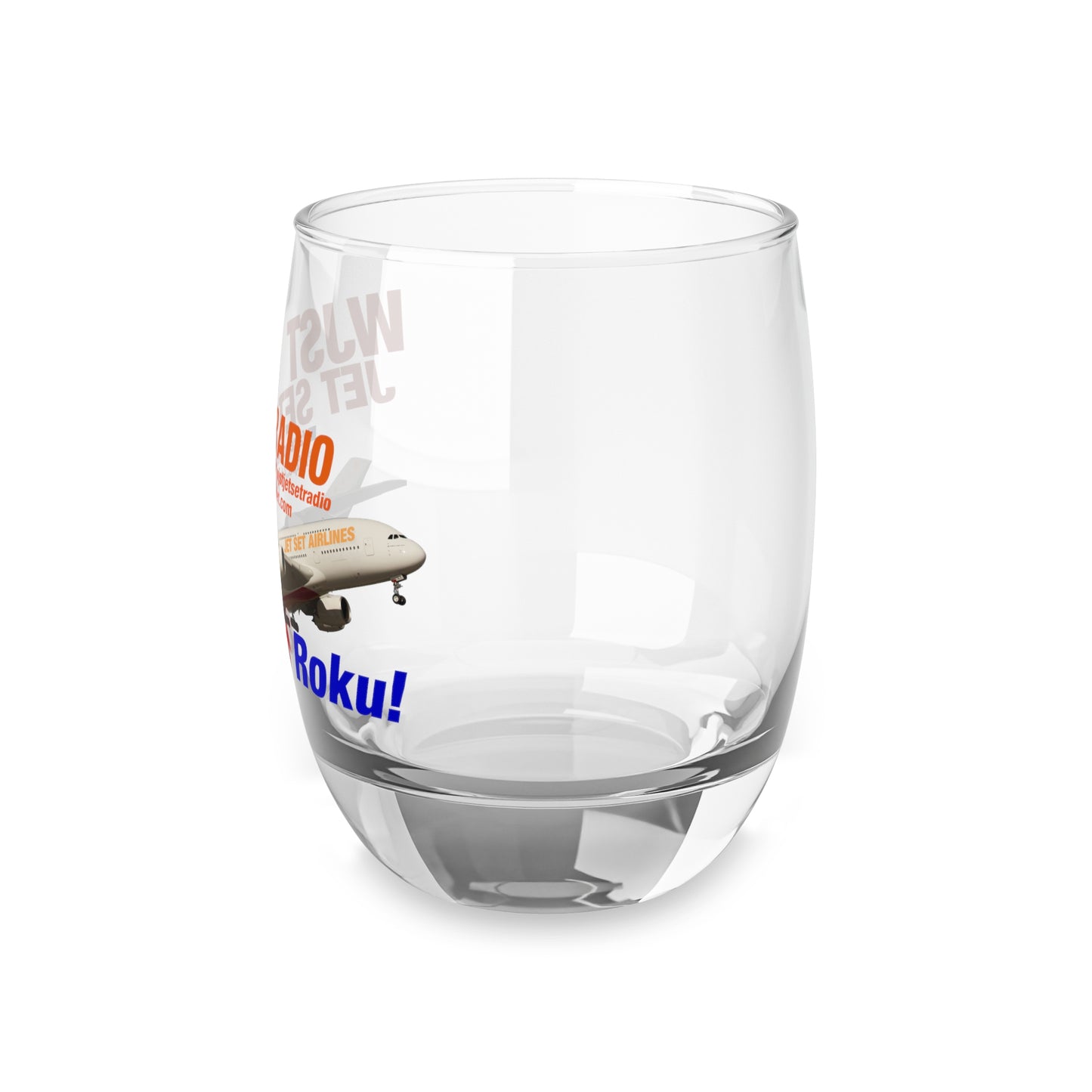 WJST Jet Set Whiskey Glass B 6oz