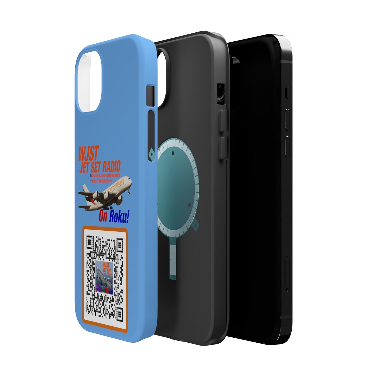 WJST Jet Set iPhone Magnetic Tough Case