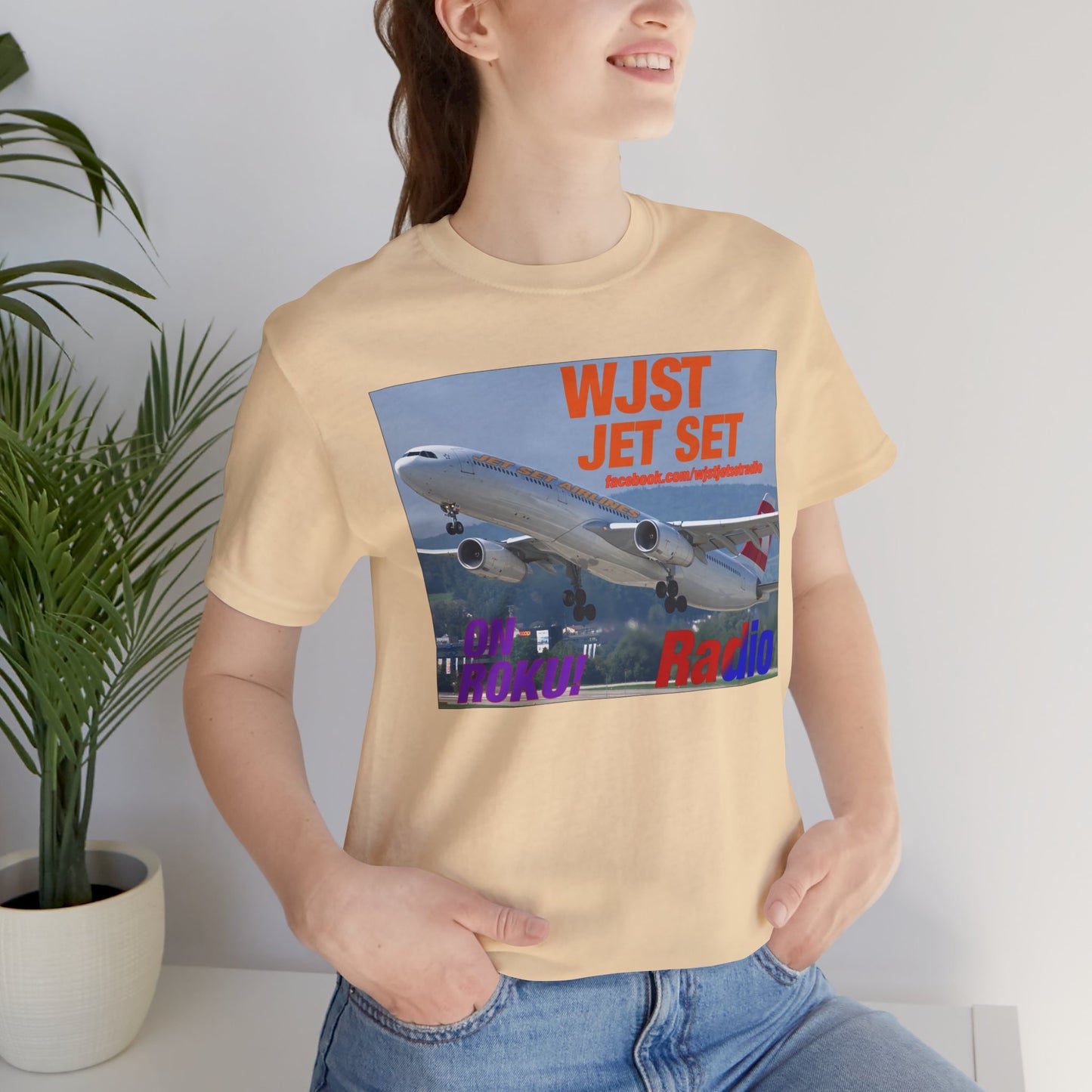 Jet Set Airlines Unisex Jersey Short Sleeve Tee