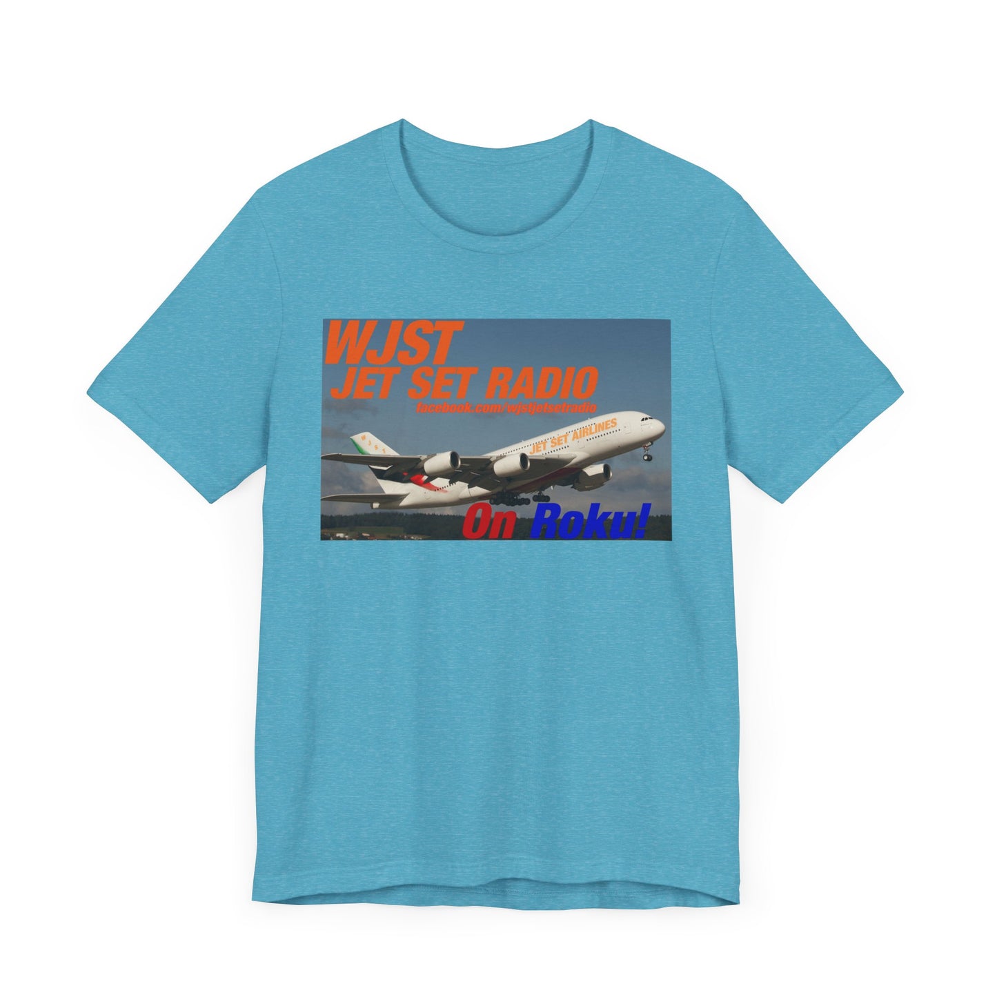 WJST Jet Set Logo Unisex Jersey Short Sleeve Tee