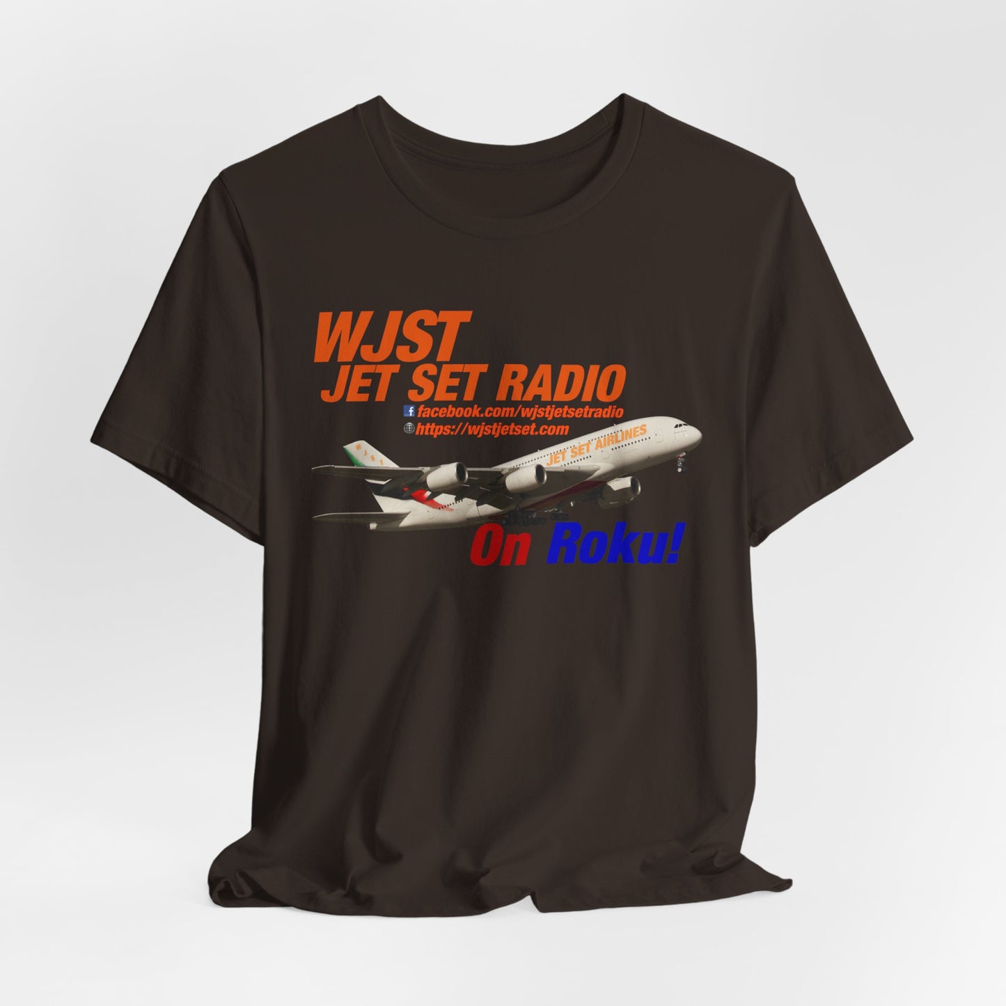 WJST Jet Set Logo Unisex Jersey Short Sleeve Tee