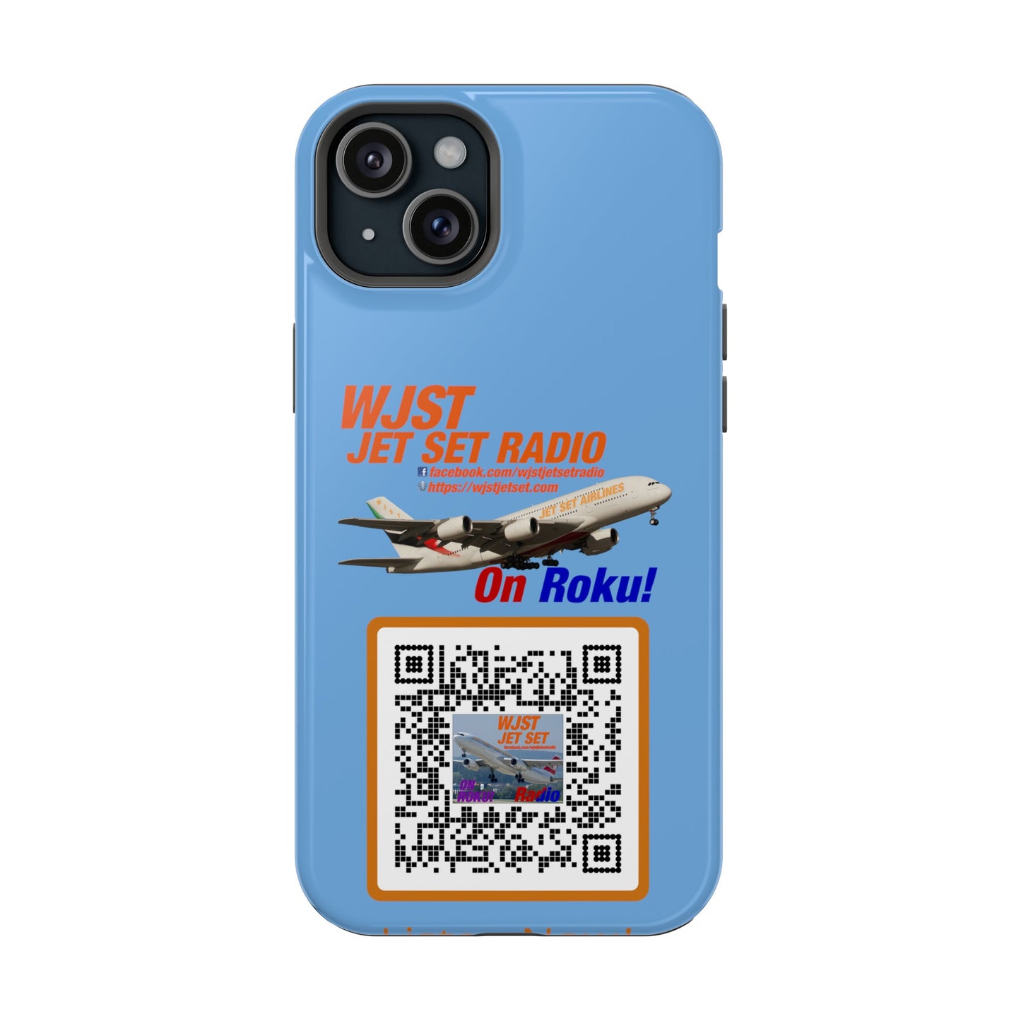 WJST Jet Set iPhone Magnetic Tough Case