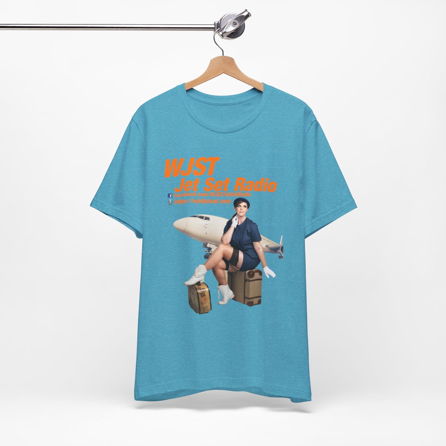 WJST Something Blue Unisex Jersey Short Sleeve Tee