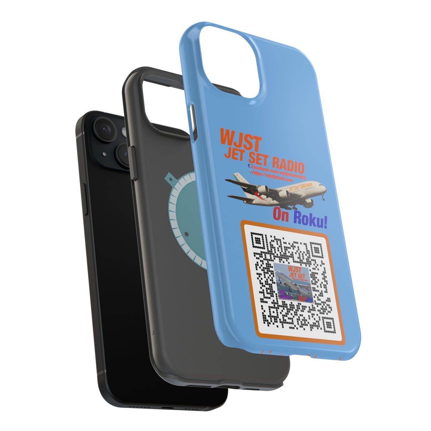 WJST Jet Set iPhone Magnetic Tough Case