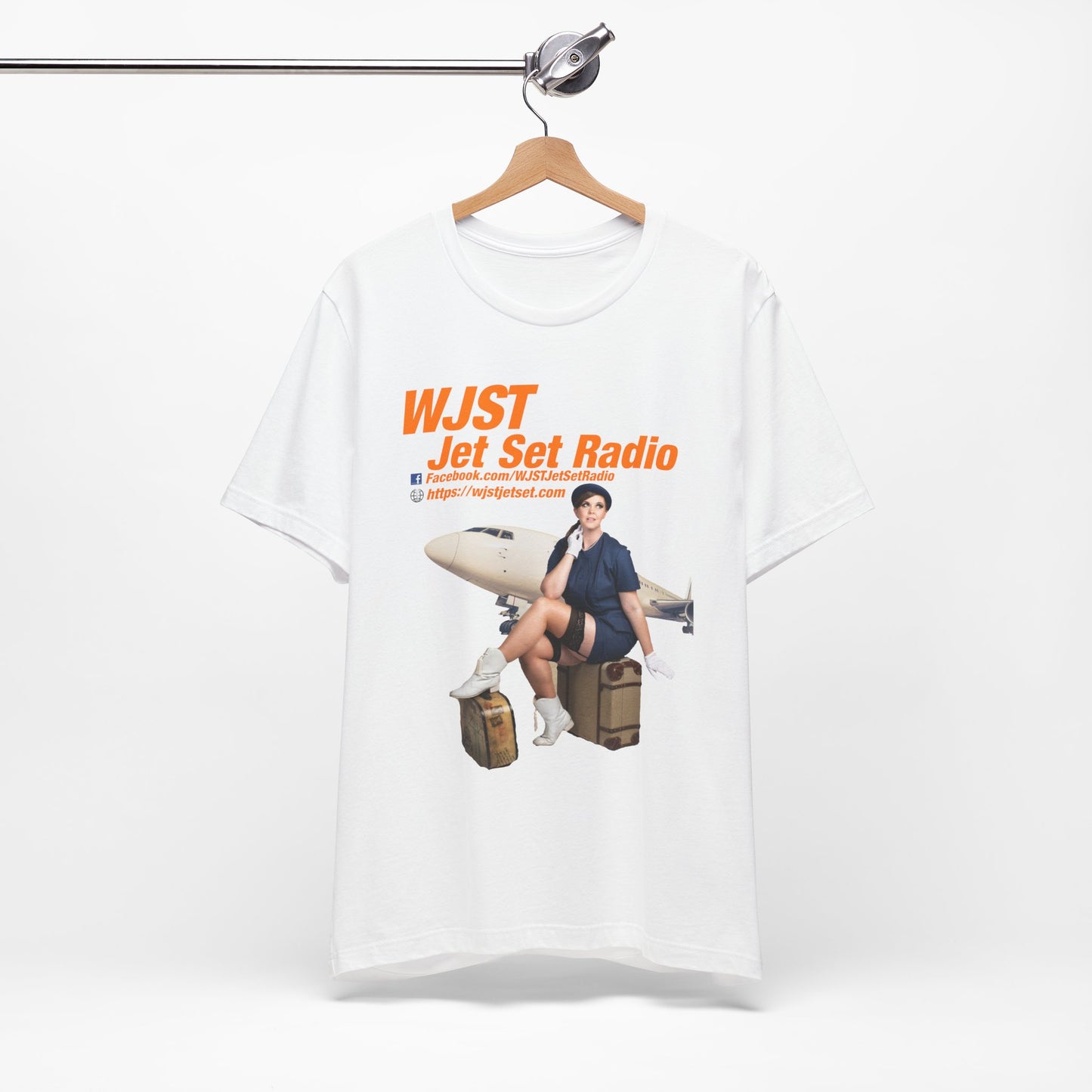 WJST Something Blue Unisex Jersey Short Sleeve Tee